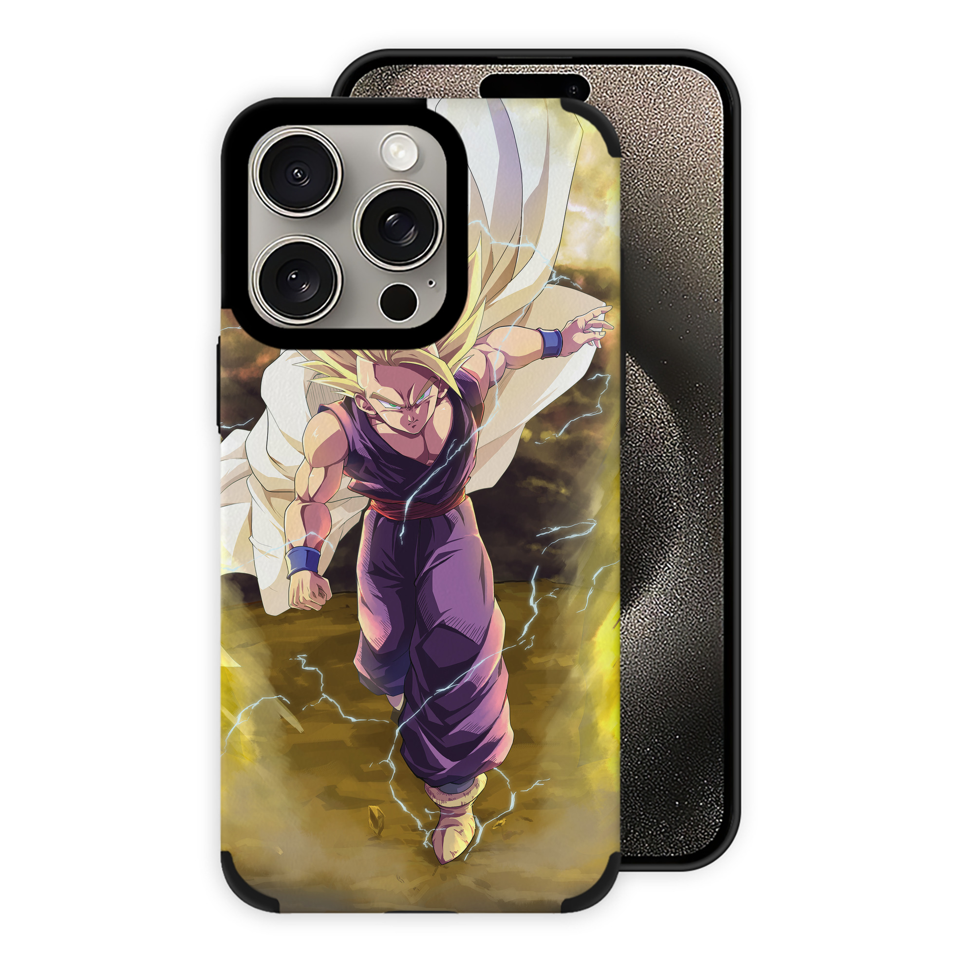 （画像用） ドラゴンボール DRAGON BALL 【iPhone15ProMax対応】 PUレザー スマホケース 耐衝撃＆黄変防止