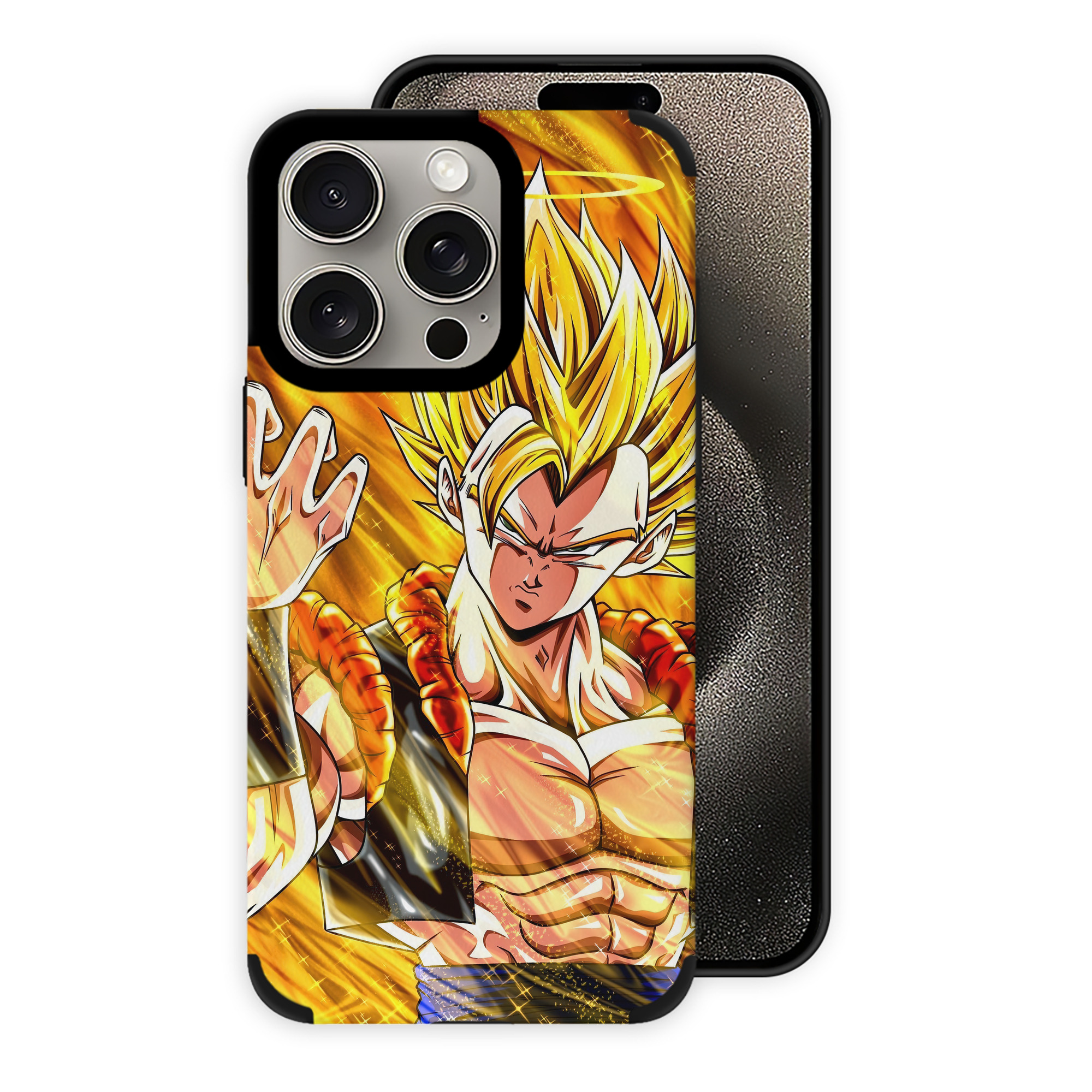 （画像用） ドラゴンボール DRAGON BALL 【iPhone15ProMax対応】 PUレザー スマホケース 耐衝撃＆黄変防止