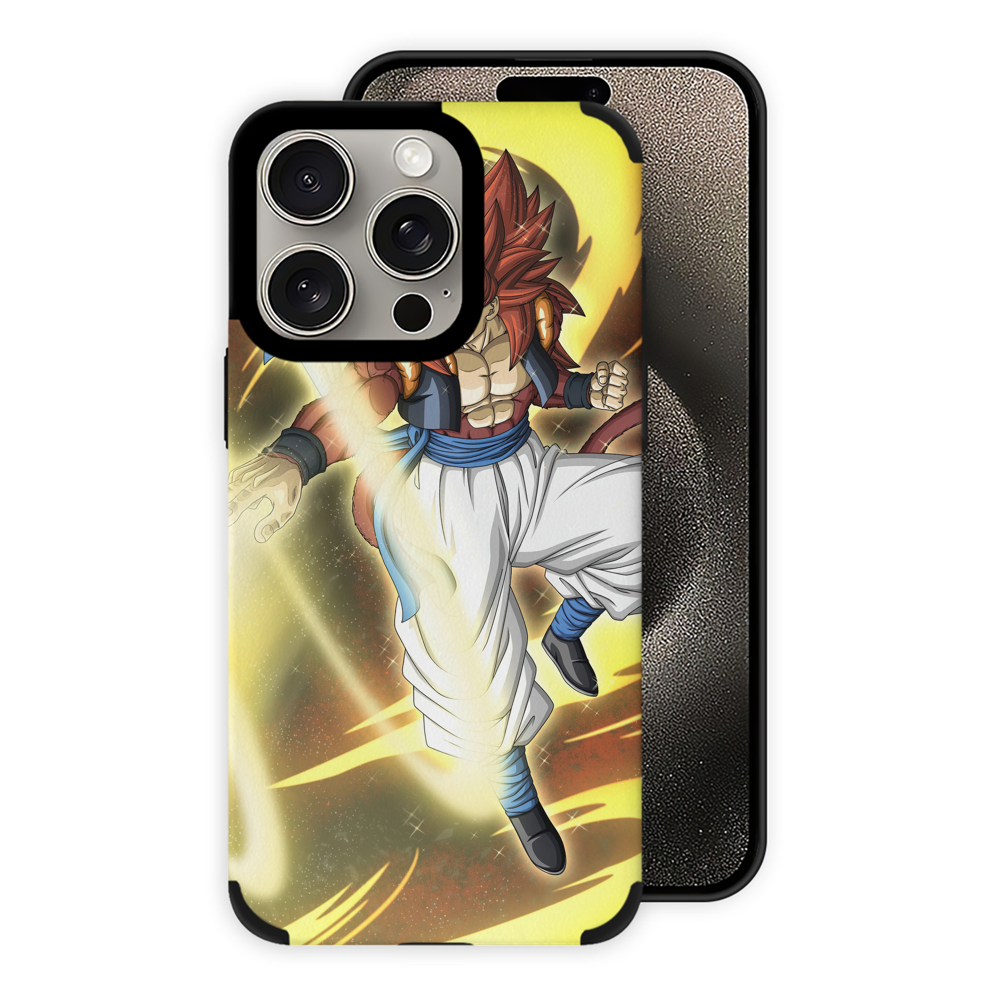 （画像用） ドラゴンボール DRAGON BALL 【iPhone15ProMax対応】 PUレザー スマホケース 耐衝撃＆黄変防止