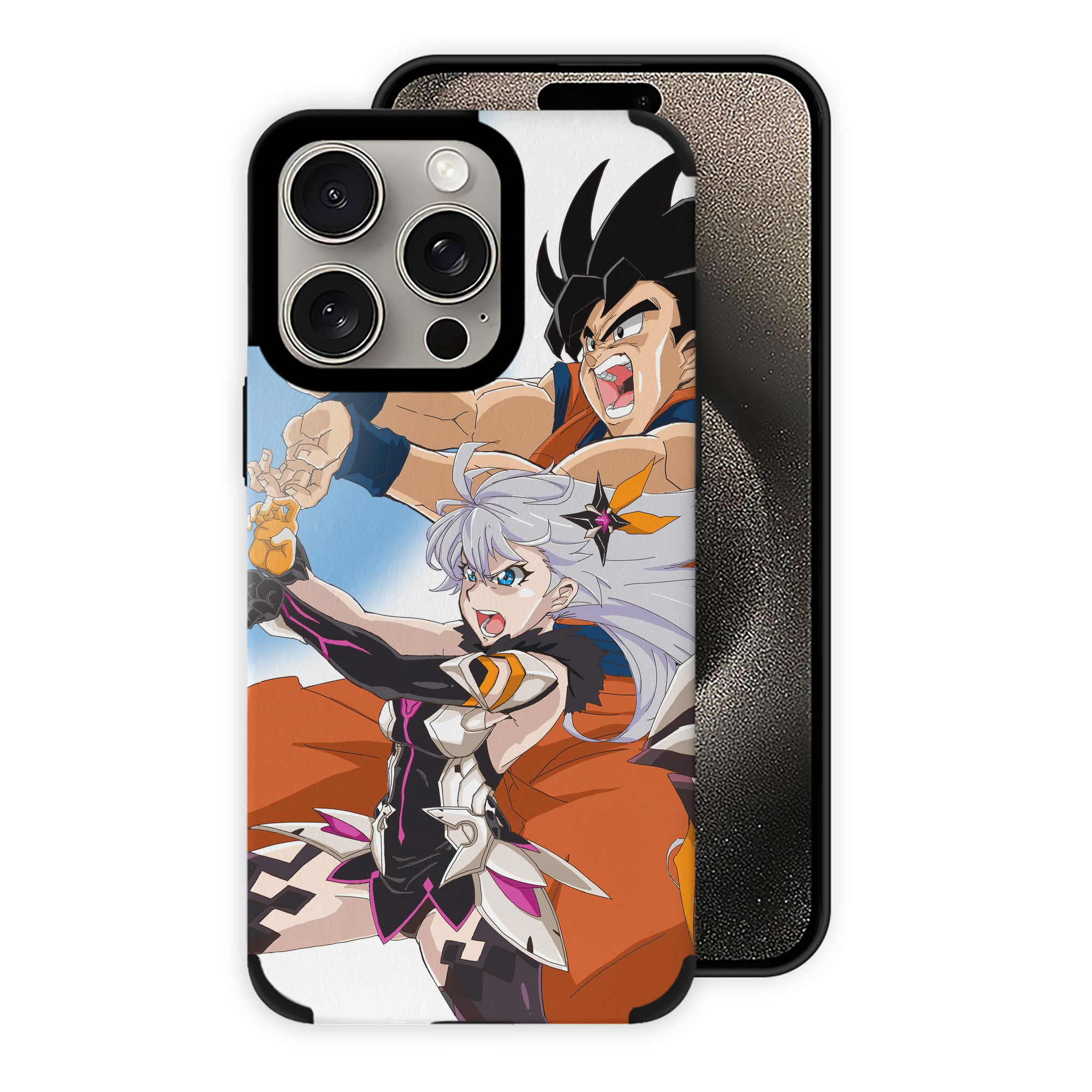 （画像用） ドラゴンボール DRAGON BALL 【iPhone15ProMax対応】 PUレザー スマホケース 耐衝撃＆黄変防止