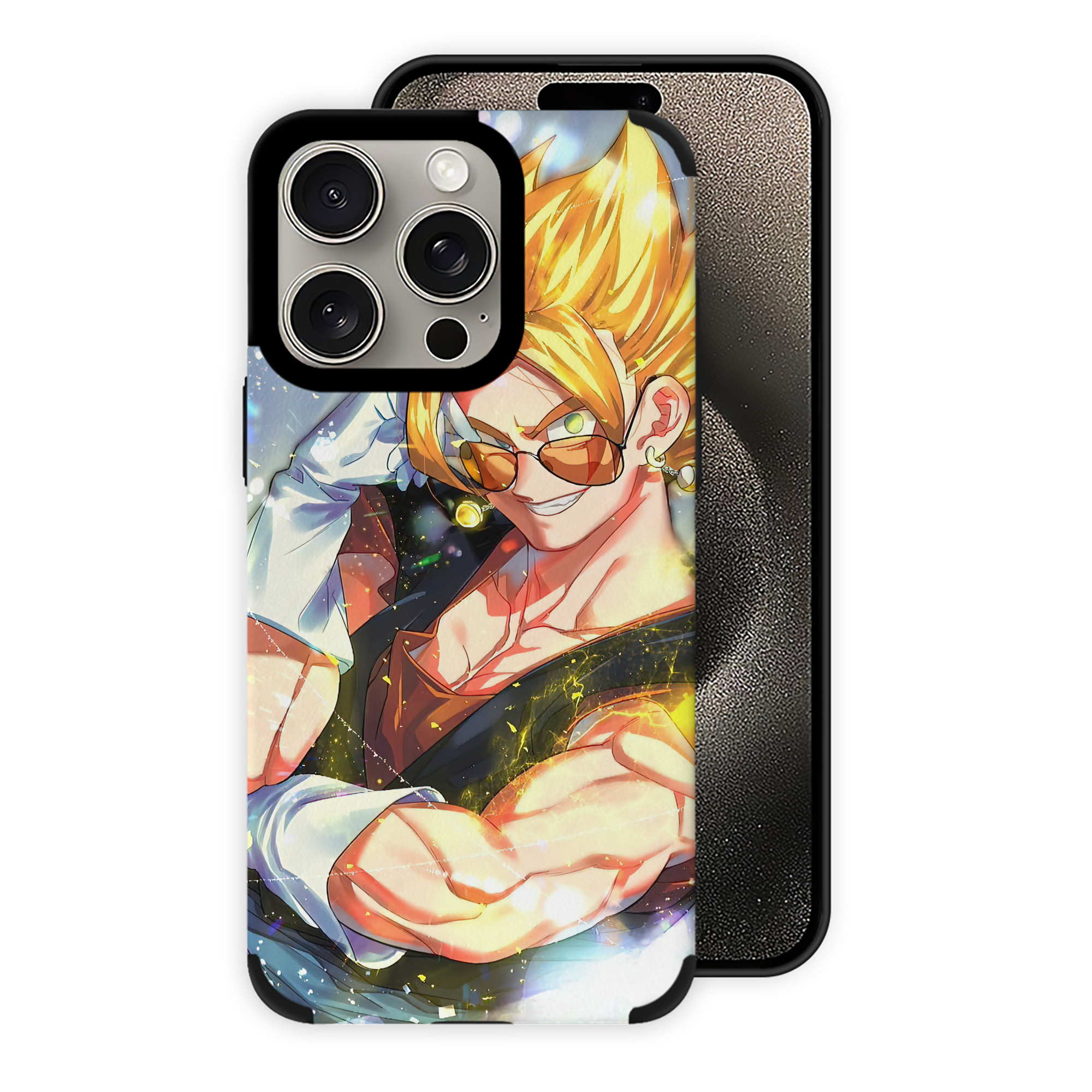 （画像用） ドラゴンボール DRAGON BALL 【iPhone15ProMax対応】 PUレザー スマホケース 耐衝撃＆黄変防止