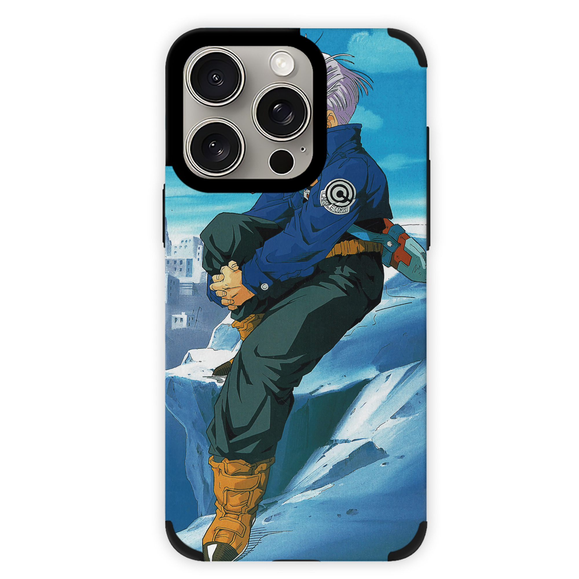 （画像用） ドラゴンボール DRAGON BALL 【iPhone15ProMax対応】 PUレザー スマホケース 耐衝撃＆黄変防止