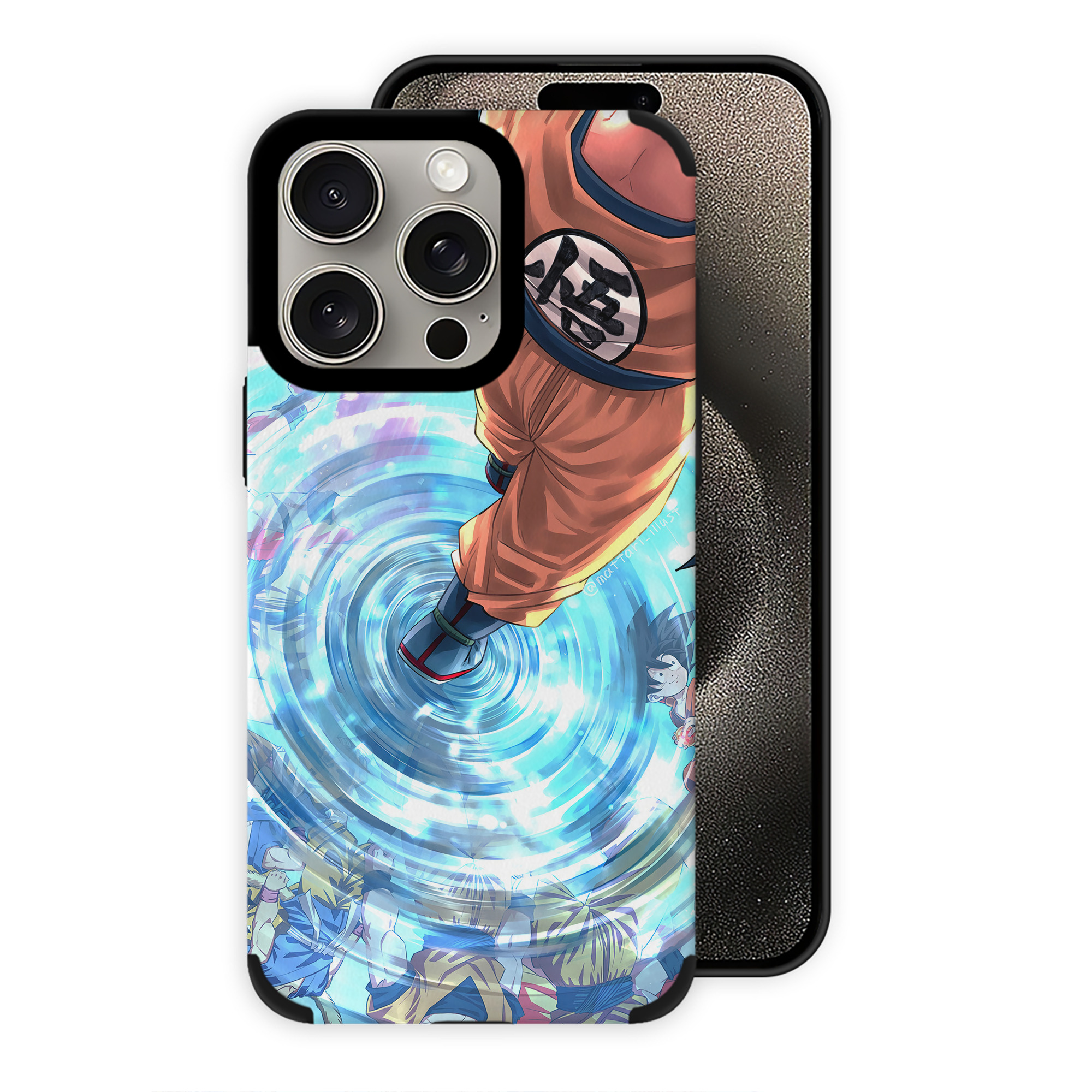 （画像用） ドラゴンボール DRAGON BALL 【iPhone15ProMax対応】 PUレザー スマホケース 耐衝撃＆黄変防止