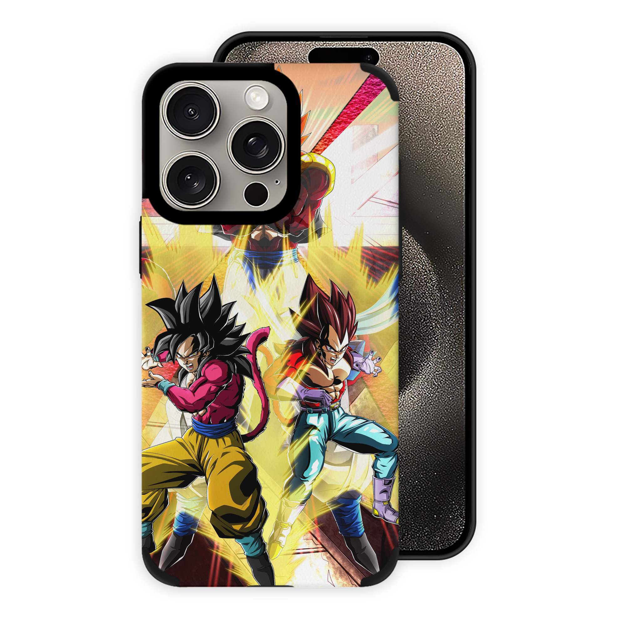 （画像用） ドラゴンボール DRAGON BALL 【iPhone15ProMax対応】 PUレザー スマホケース 耐衝撃＆黄変防止