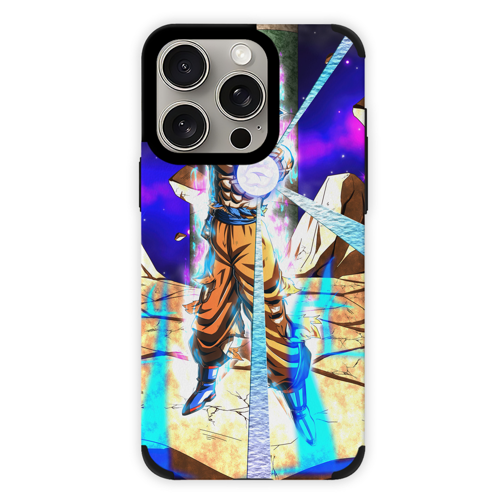 （画像用） ドラゴンボール DRAGON BALL 【iPhone15ProMax対応】 PUレザー スマホケース 耐衝撃＆黄変防止