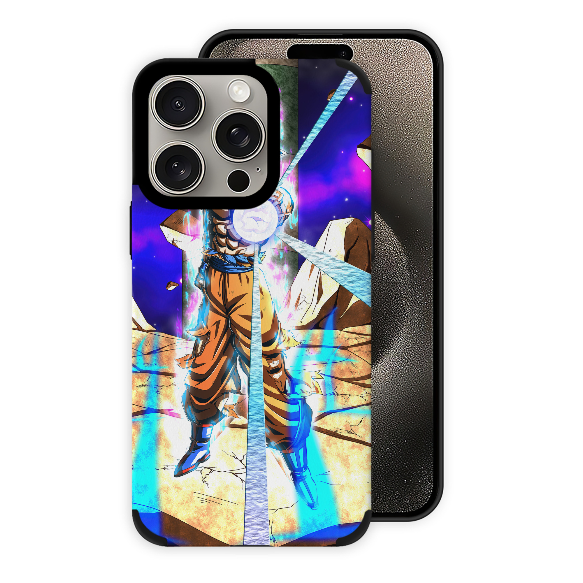 （画像用） ドラゴンボール DRAGON BALL 【iPhone15ProMax対応】 PUレザー スマホケース 耐衝撃＆黄変防止