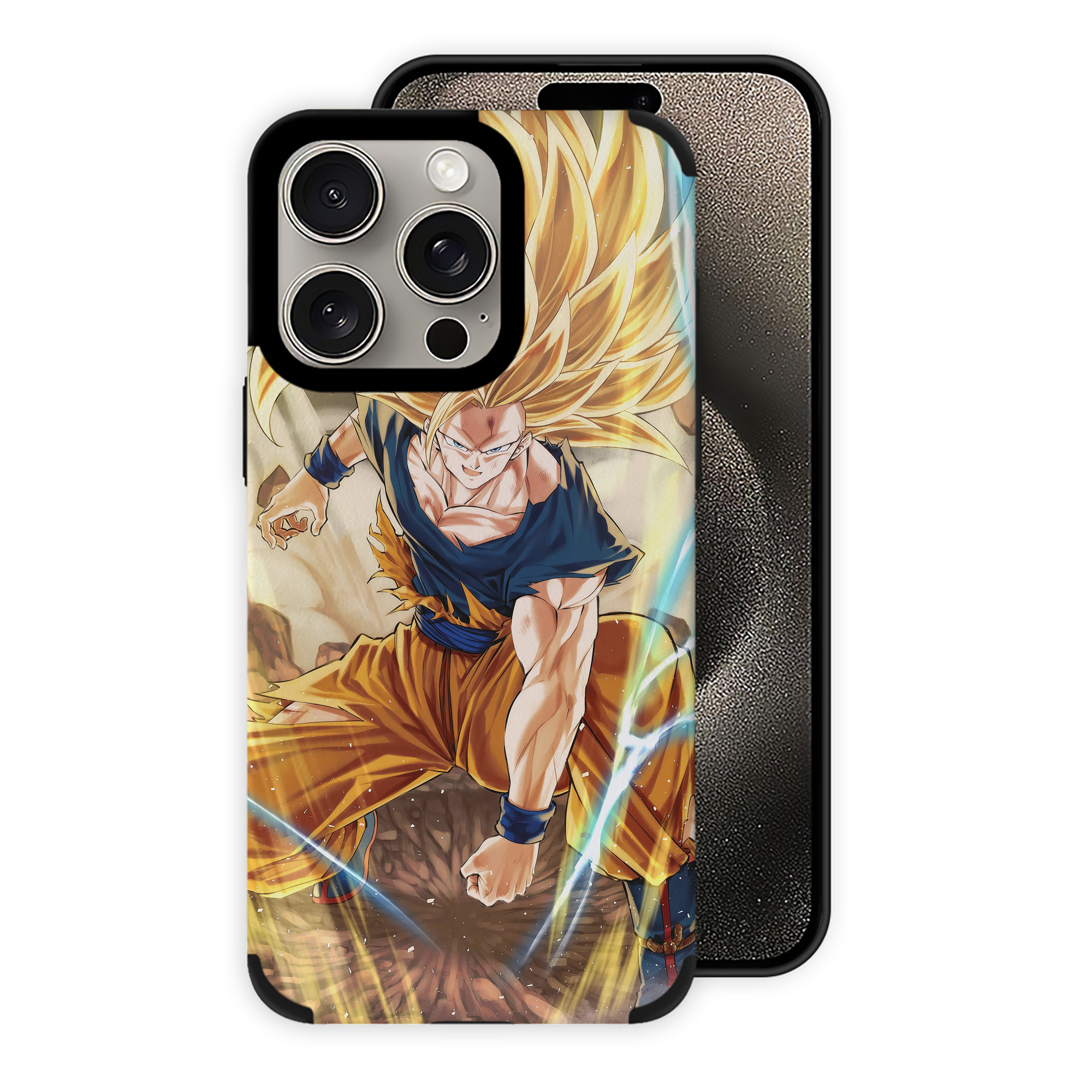 （画像用） ドラゴンボール DRAGON BALL 【iPhone15ProMax対応】 PUレザー スマホケース 耐衝撃＆黄変防止