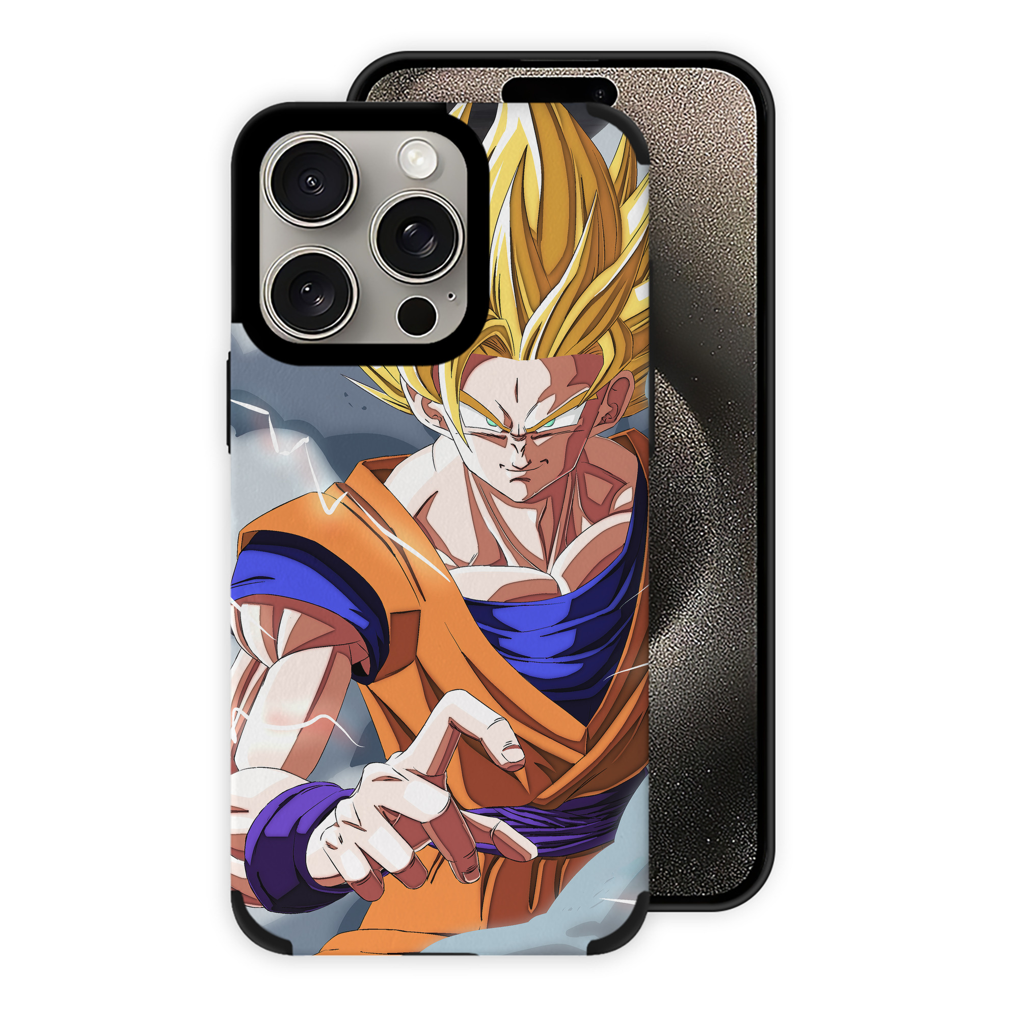 （画像用） ドラゴンボール DRAGON BALL 【iPhone15ProMax対応】 PUレザー スマホケース 耐衝撃＆黄変防止