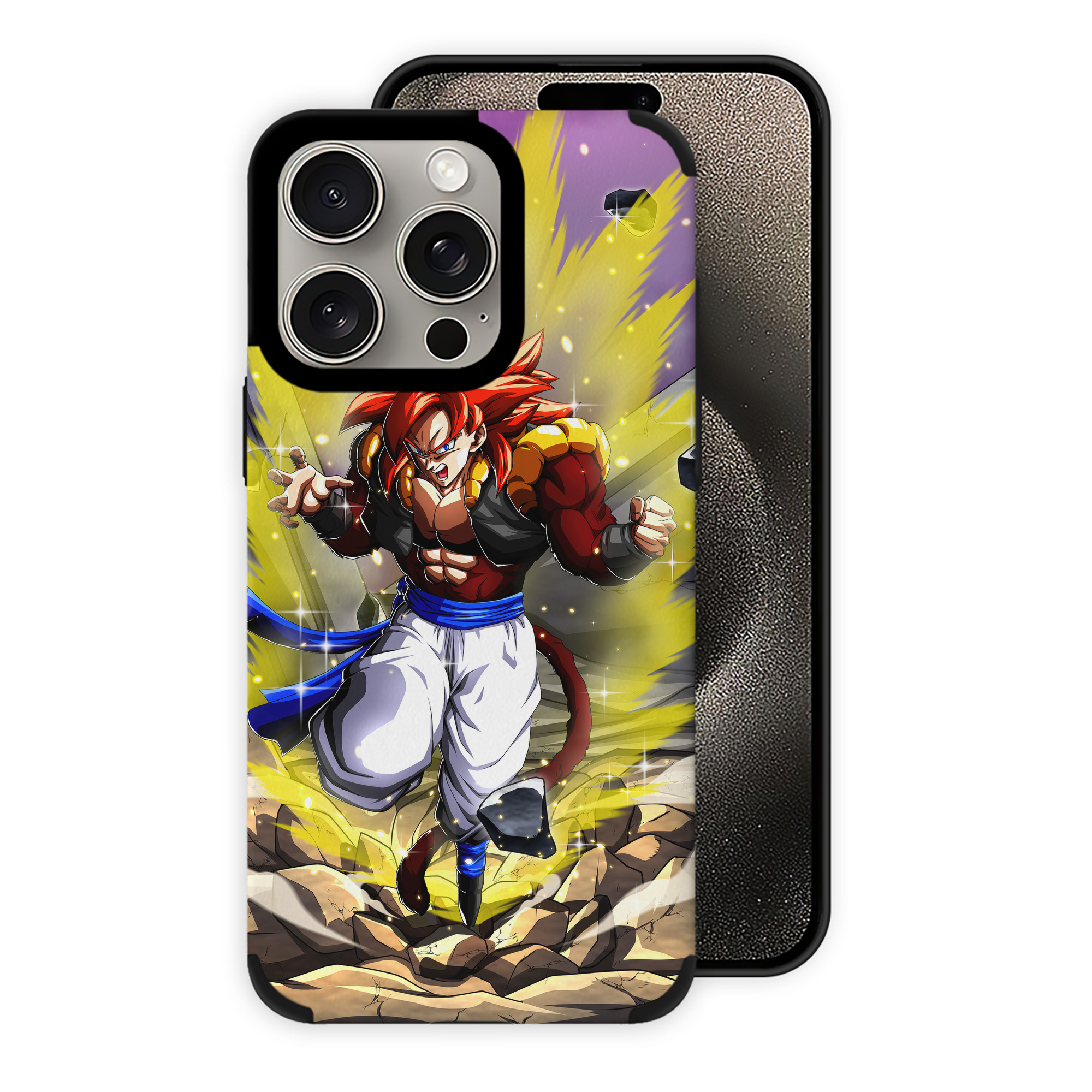 （画像用） ドラゴンボール DRAGON BALL 【iPhone15ProMax対応】 PUレザー スマホケース 耐衝撃＆黄変防止