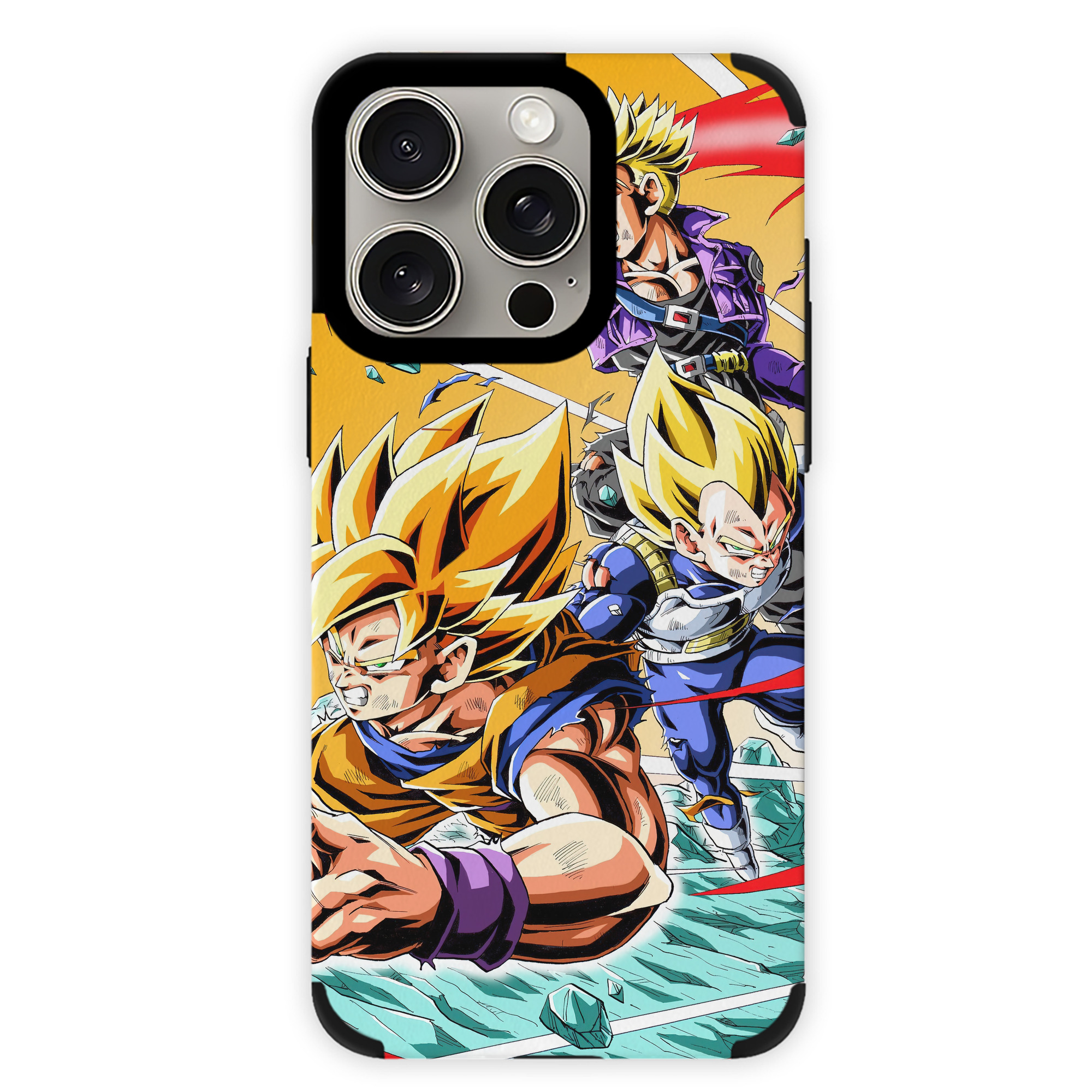 （画像用） ドラゴンボール DRAGON BALL 【iPhone15ProMax対応】 PUレザー スマホケース 耐衝撃＆黄変防止