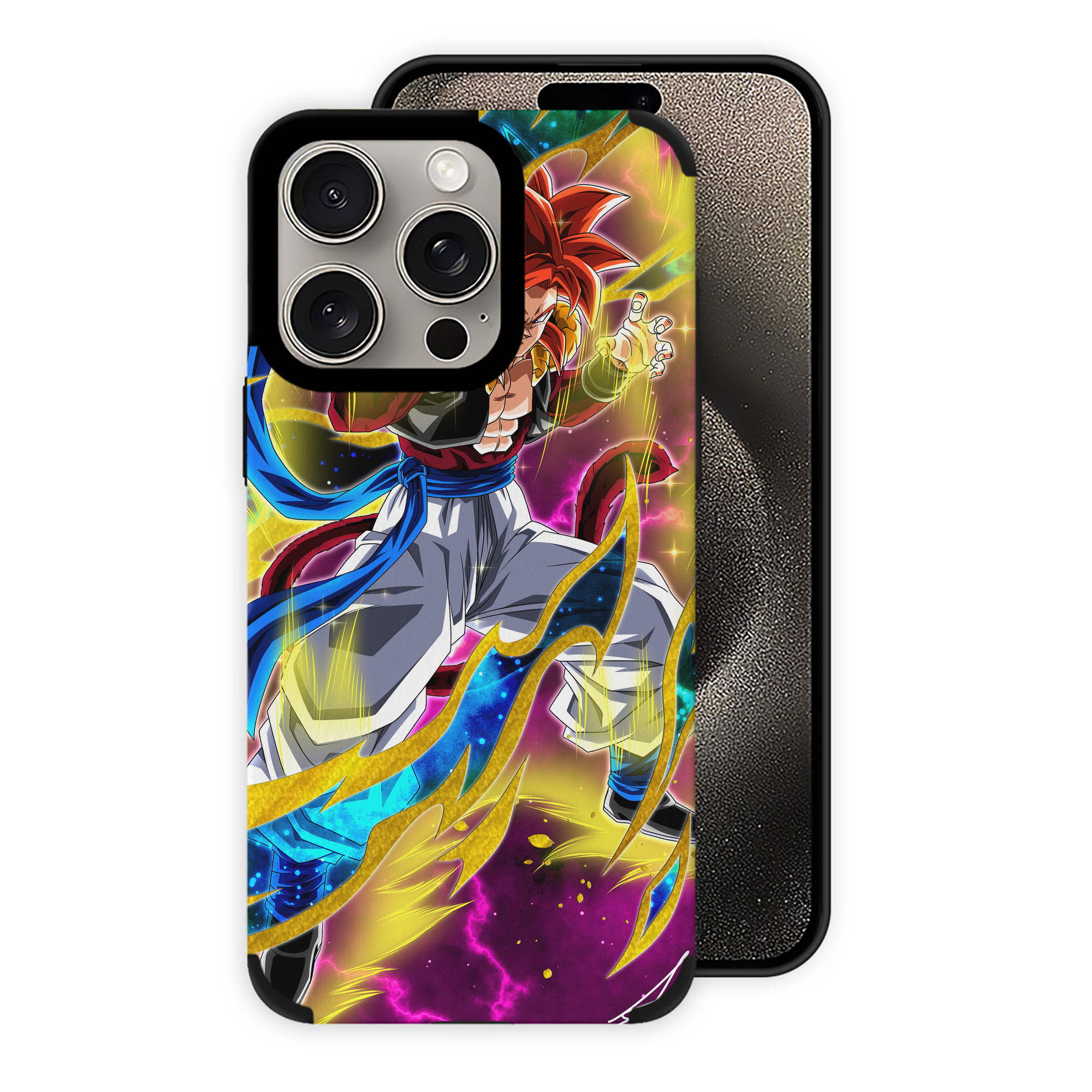 （画像用） ドラゴンボール DRAGON BALL 【iPhone15ProMax対応】 PUレザー スマホケース 耐衝撃＆黄変防止