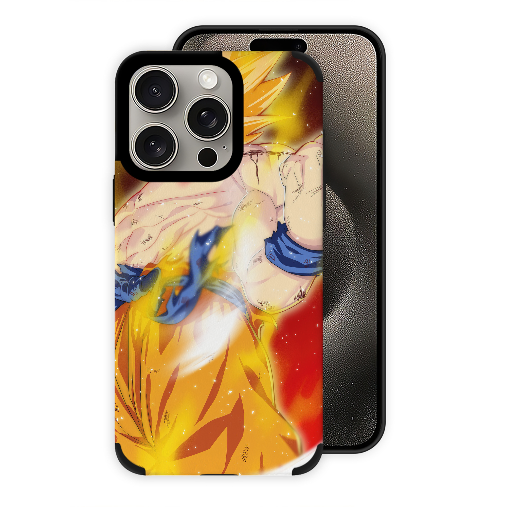 （画像用） ドラゴンボール DRAGON BALL 【iPhone15ProMax対応】 PUレザー スマホケース 耐衝撃＆黄変防止