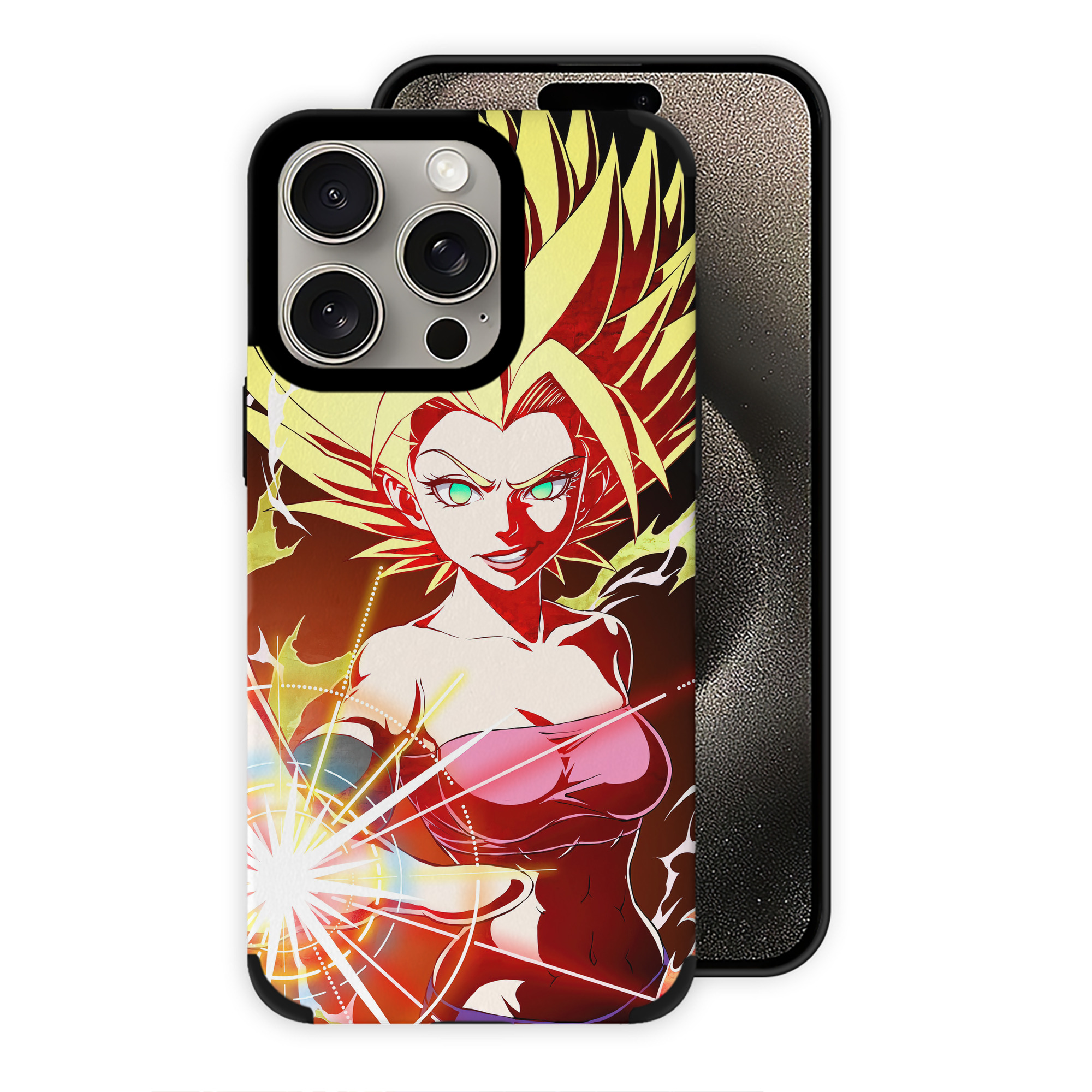 （画像用） ドラゴンボール DRAGON BALL 【iPhone15ProMax対応】 PUレザー スマホケース 耐衝撃＆黄変防止