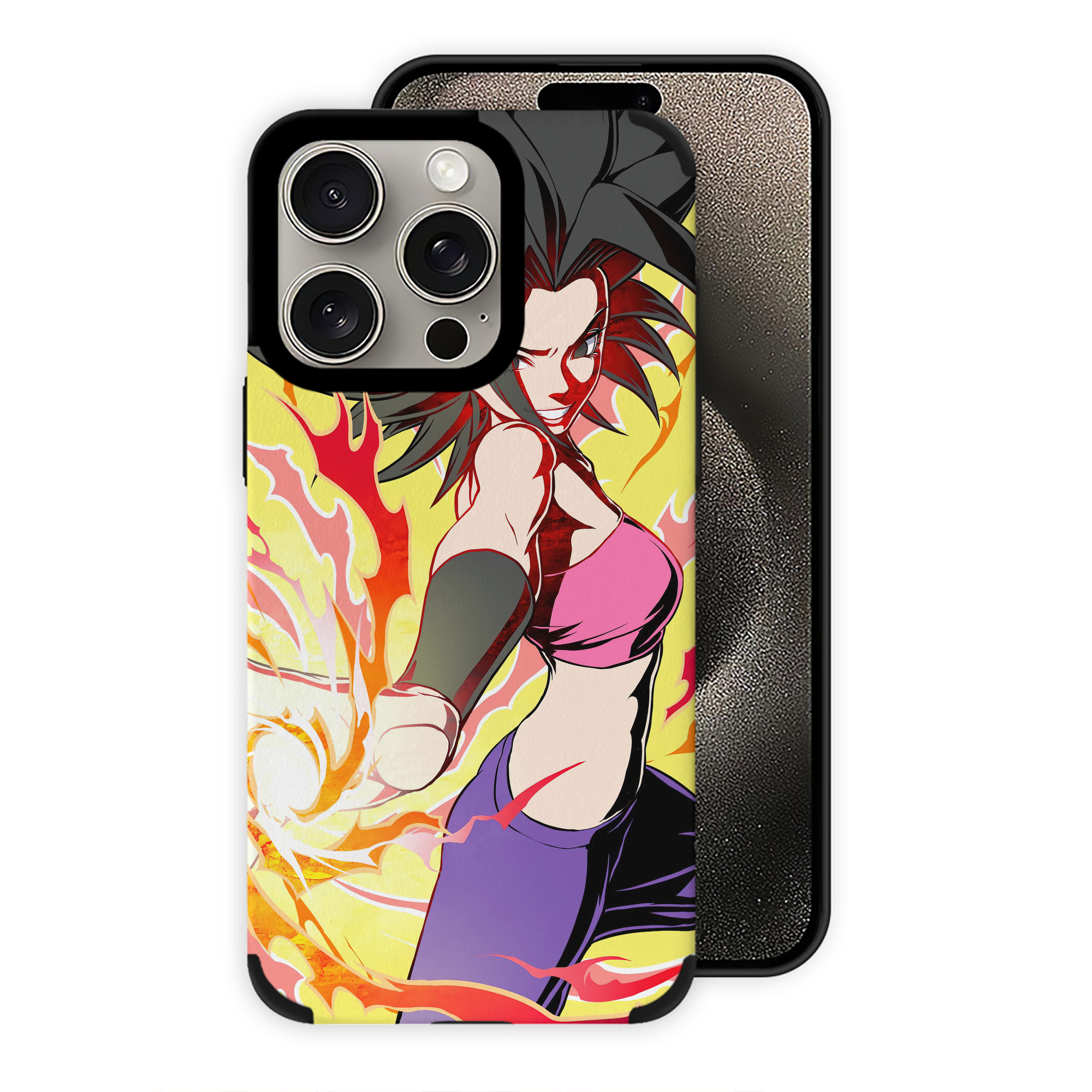 （画像用） ドラゴンボール DRAGON BALL 【iPhone15ProMax対応】 PUレザー スマホケース 耐衝撃＆黄変防止