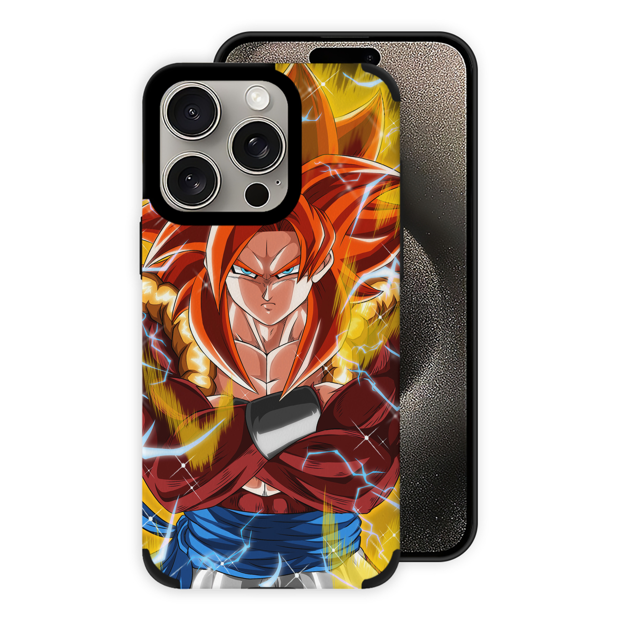 （画像用） ドラゴンボール DRAGON BALL 【iPhone15ProMax対応】 PUレザー スマホケース 耐衝撃＆黄変防止
