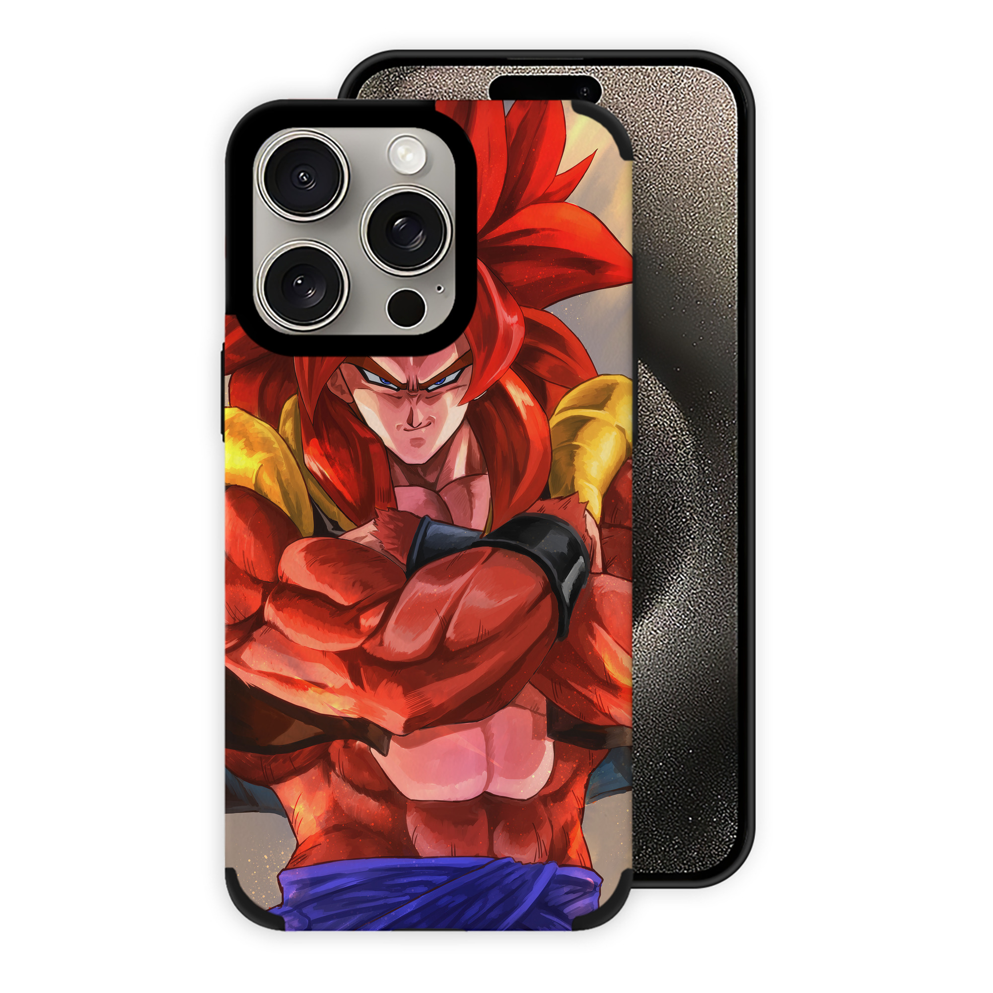 （画像用） ドラゴンボール DRAGON BALL 【iPhone15ProMax対応】 PUレザー スマホケース 耐衝撃＆黄変防止