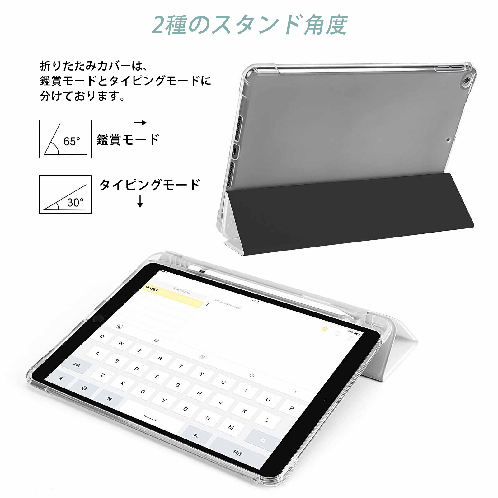 ドラゴンボール DRAGON BALL IPad ケース ペン収納付き 三つ折りスタンド PUレザー×シリコン 対応機種9.5/10.5/10.9インチ