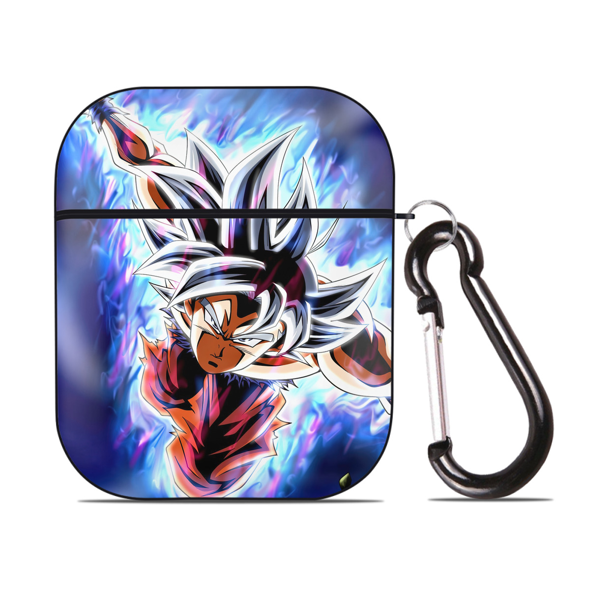 （画像用） ドラゴンボール DRAGON BALL AirPods 第2世代保護ケース ハードシェル ブラック 耐衝撃・防指紋・カラビナ付き