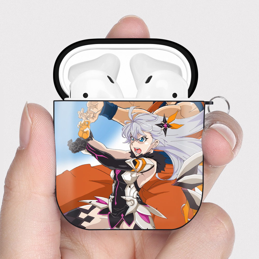 （画像用） ドラゴンボール DRAGON BALL AirPods 第2世代保護ケース ハードシェル ブラック 耐衝撃・防指紋・カラビナ付き
