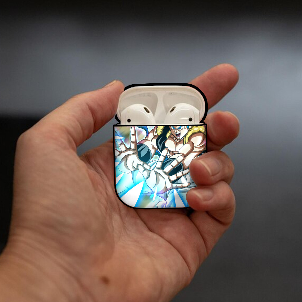 ドラゴンボール DRAGON BALL AirPods 第2世代保護ケース ハードシェル ブラック 耐衝撃・防指紋・カラビナ付き
