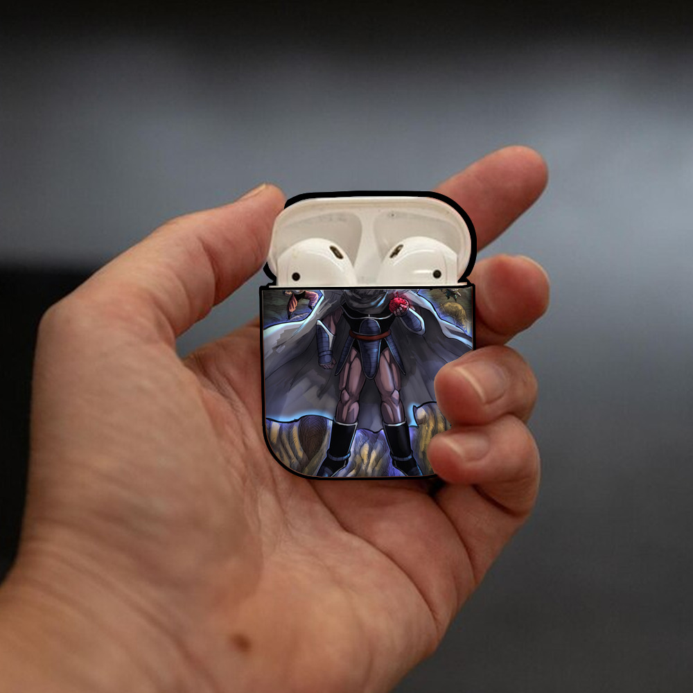 ドラゴンボール DRAGON BALL AirPods 第2世代保護ケース ハードシェル ブラック 耐衝撃・防指紋・カラビナ付き