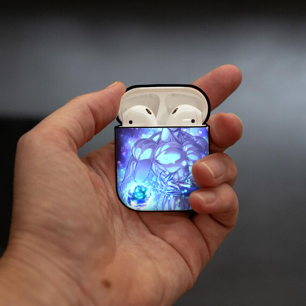 ドラゴンボール DRAGON BALL AirPods 第2世代保護ケース ハードシェル ブラック 耐衝撃・防指紋・カラビナ付き