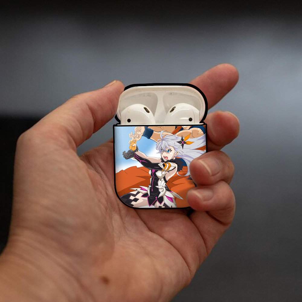 ドラゴンボール DRAGON BALL AirPods 第2世代保護ケース ハードシェル ブラック 耐衝撃・防指紋・カラビナ付き