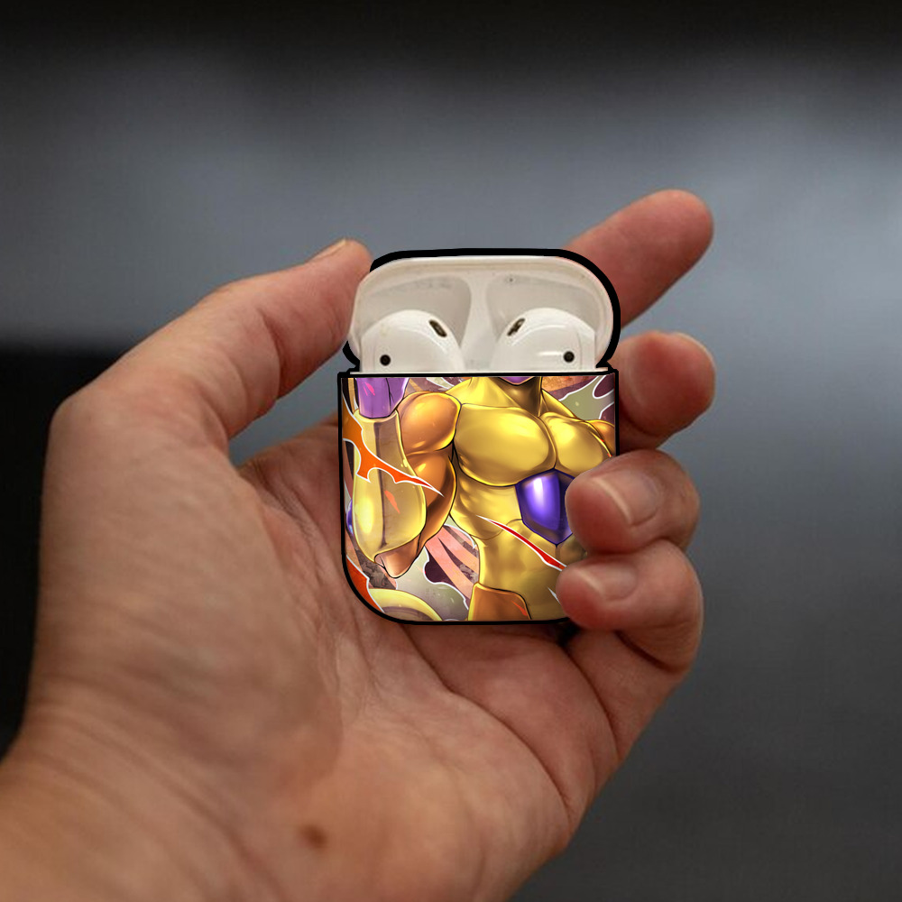 ドラゴンボール DRAGON BALL AirPods 第2世代保護ケース ハードシェル ブラック 耐衝撃・防指紋・カラビナ付き