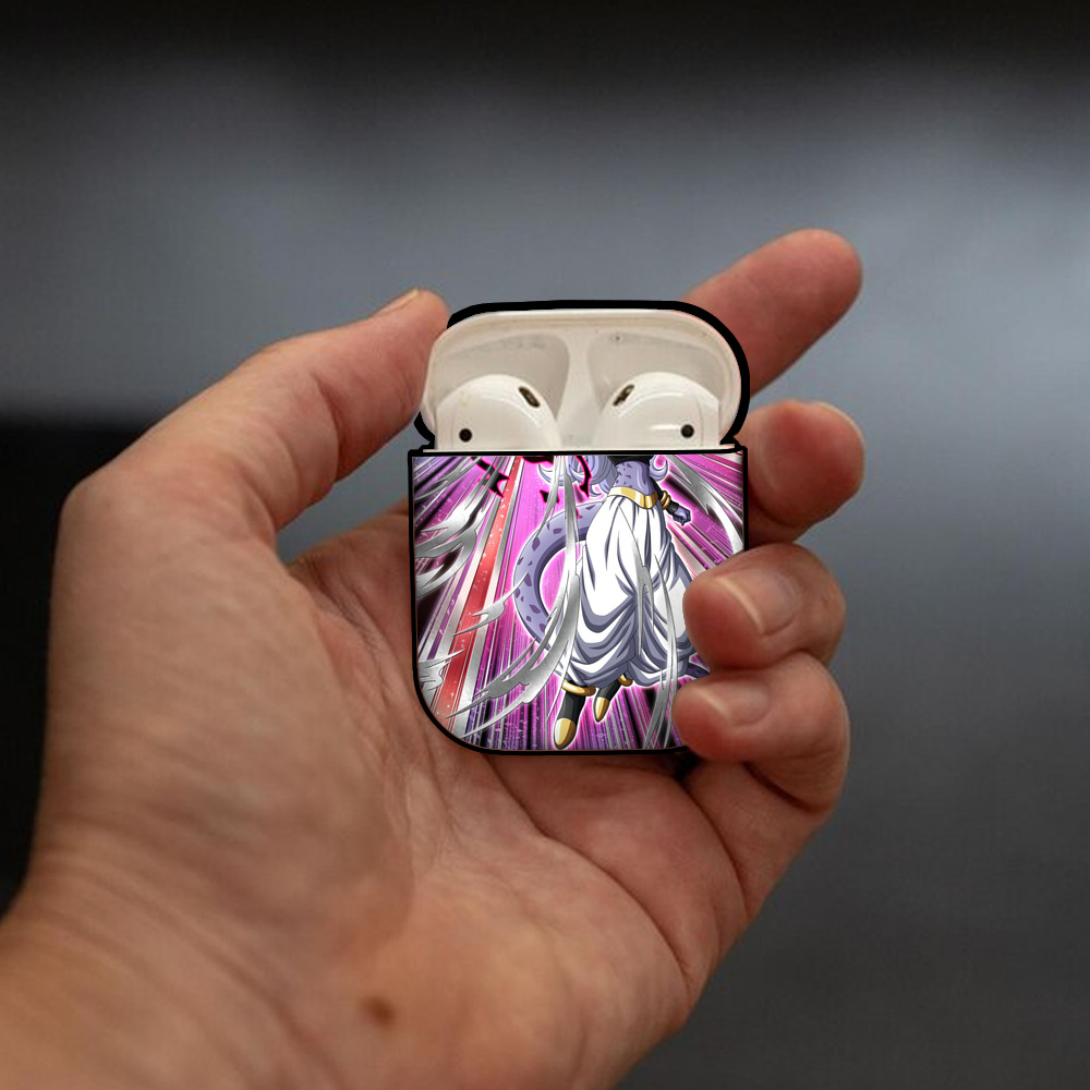 ドラゴンボール DRAGON BALL AirPods 第2世代保護ケース ハードシェル ブラック 耐衝撃・防指紋・カラビナ付き