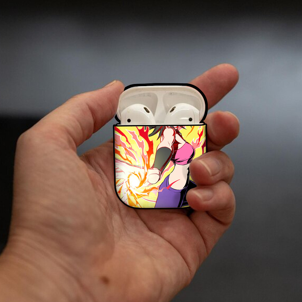 ドラゴンボール DRAGON BALL AirPods 第2世代保護ケース ハードシェル ブラック 耐衝撃・防指紋・カラビナ付き
