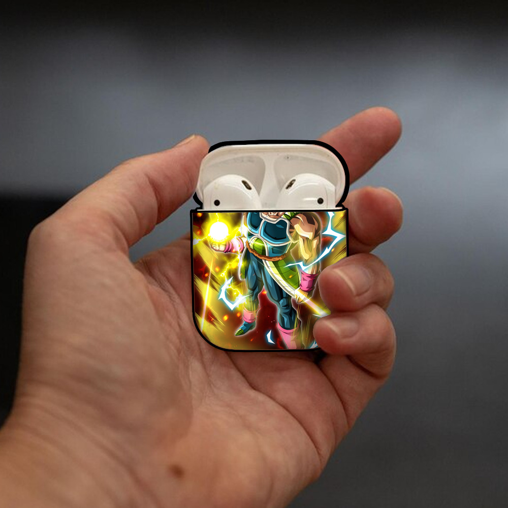 ドラゴンボール DRAGON BALL AirPods 第2世代保護ケース ハードシェル ブラック 耐衝撃・防指紋・カラビナ付き
