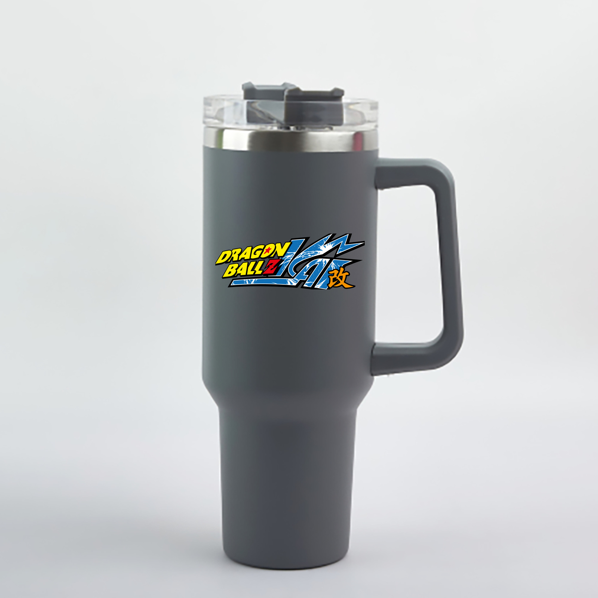 （画像用） ドラゴンボール DRAGON BALL 1200mL車用タンブラー - クリスタルステッカー（プラスチックストロー付き）