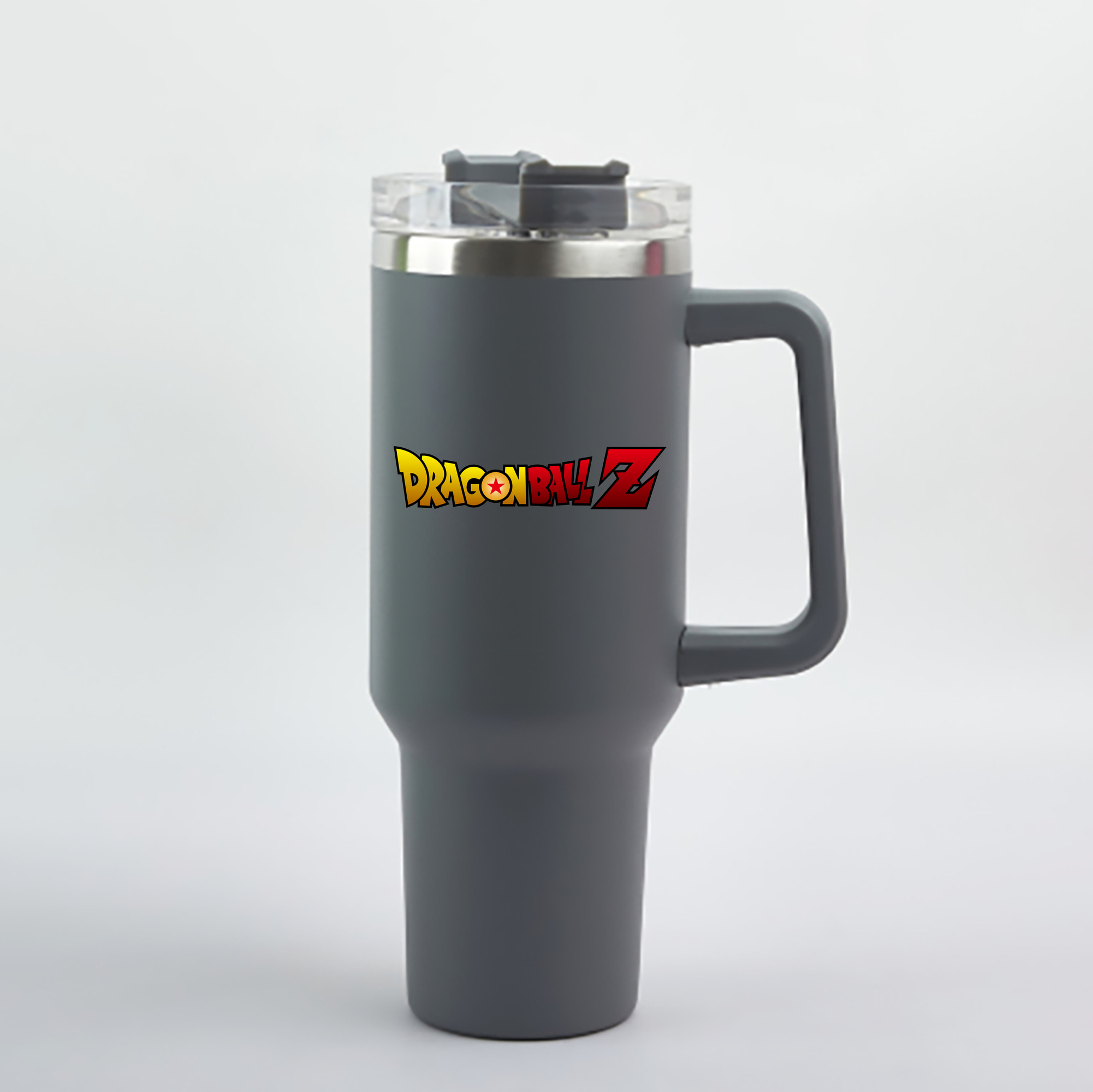 （画像用） ドラゴンボール DRAGON BALL 1200mL車用タンブラー - クリスタルステッカー（プラスチックストロー付き）