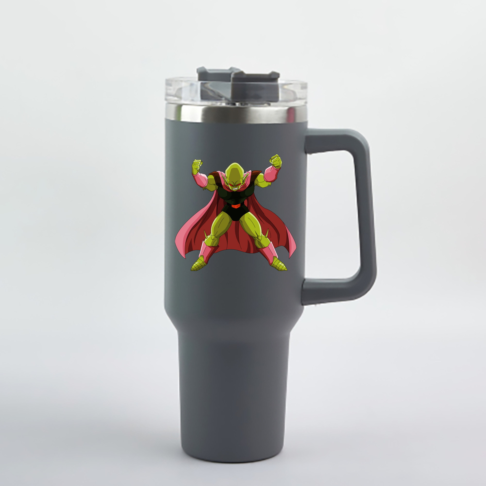 （画像用） ドラゴンボール DRAGON BALL 1200mL車用タンブラー - クリスタルステッカー（プラスチックストロー付き）
