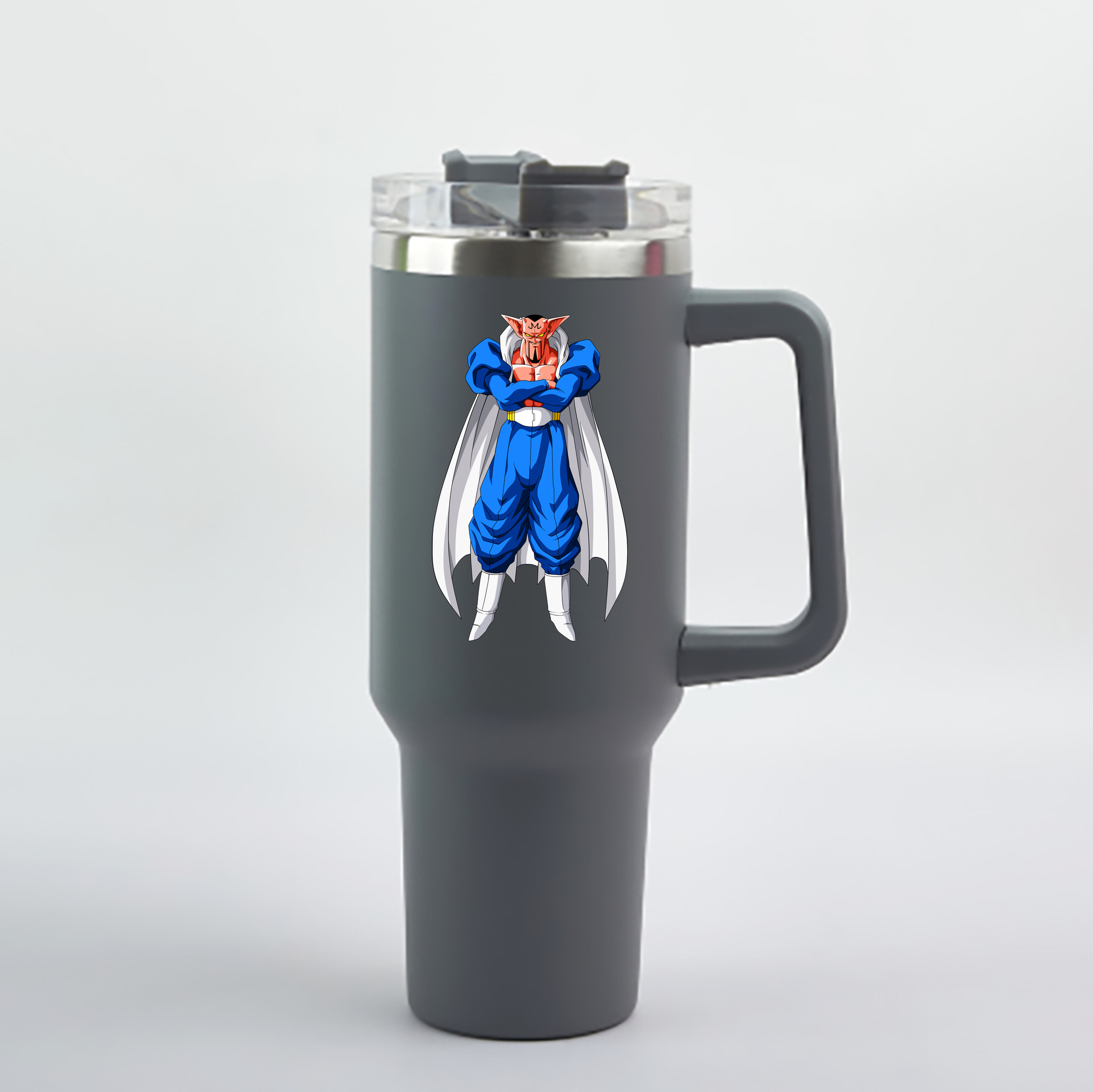 （画像用） ドラゴンボール DRAGON BALL 1200mL車用タンブラー - クリスタルステッカー（プラスチックストロー付き）