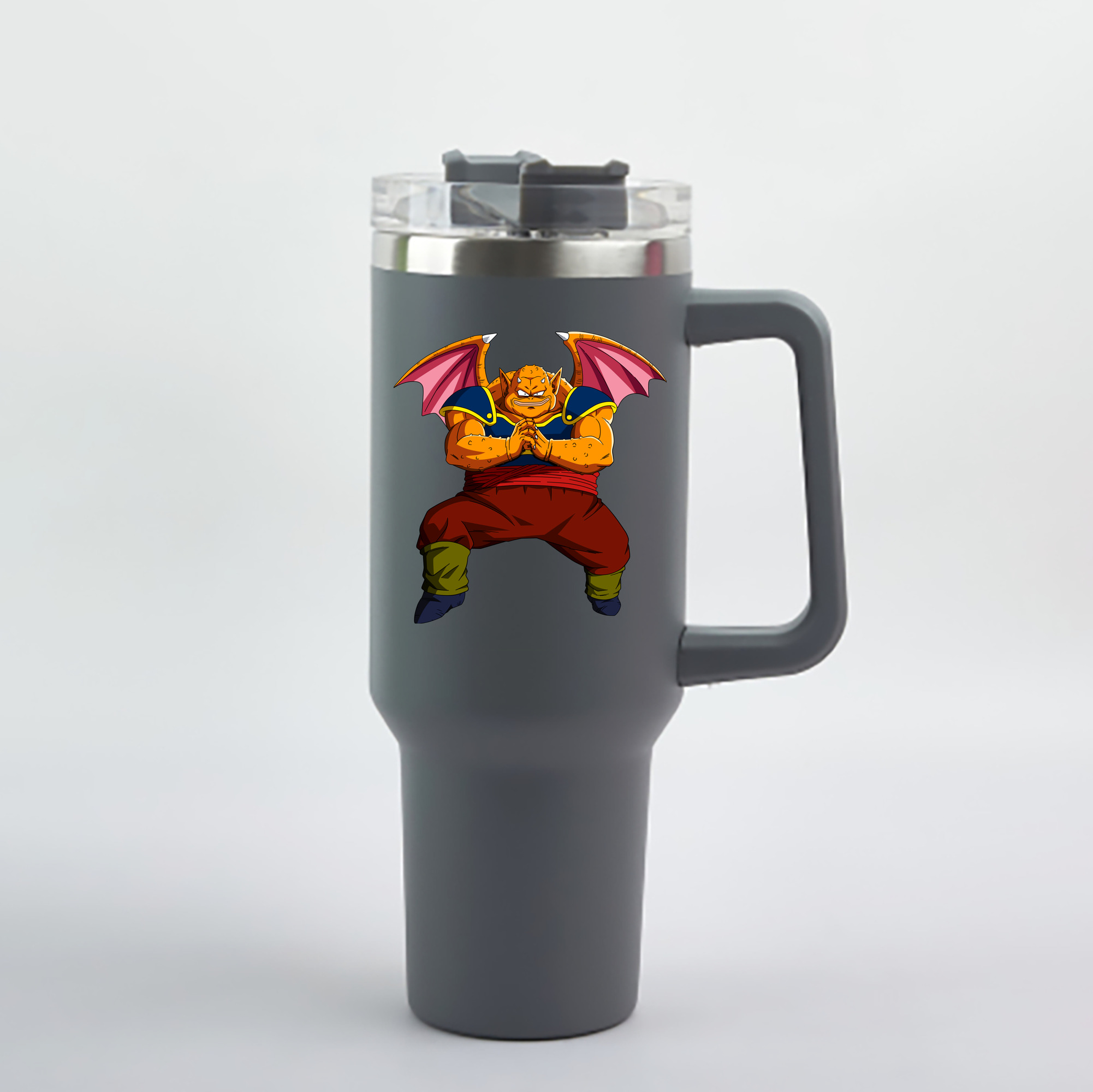 （画像用） ドラゴンボール DRAGON BALL 1200mL車用タンブラー - クリスタルステッカー（プラスチックストロー付き）