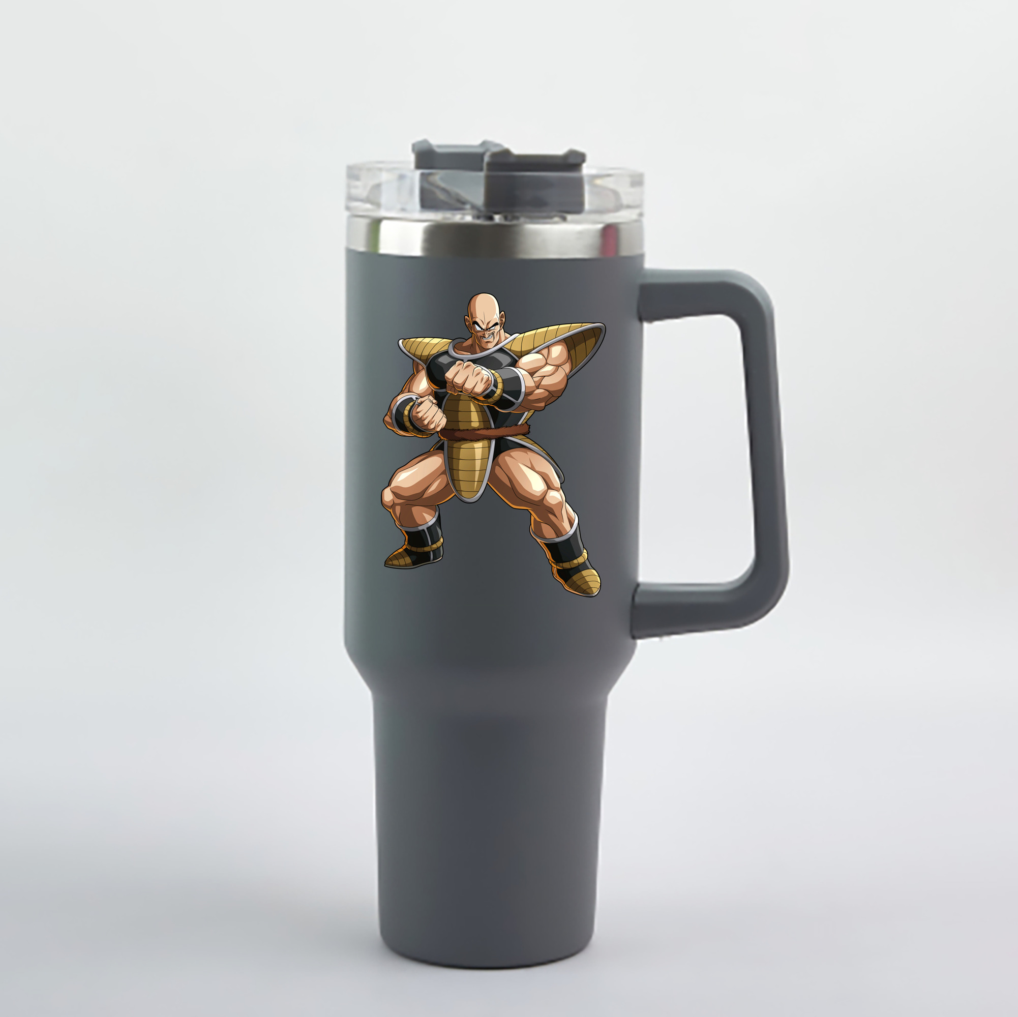 （画像用） ドラゴンボール DRAGON BALL 1200mL車用タンブラー - クリスタルステッカー（プラスチックストロー付き）