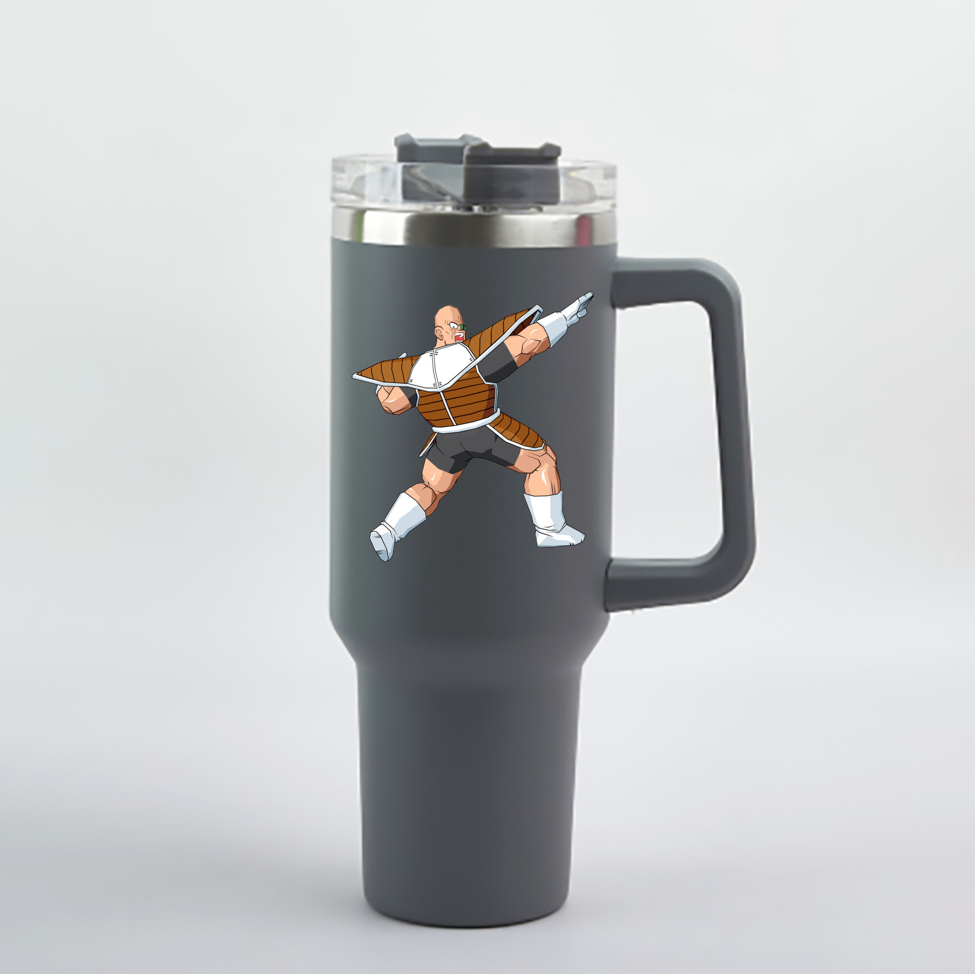 （画像用） ドラゴンボール DRAGON BALL 1200mL車用タンブラー - クリスタルステッカー（プラスチックストロー付き）