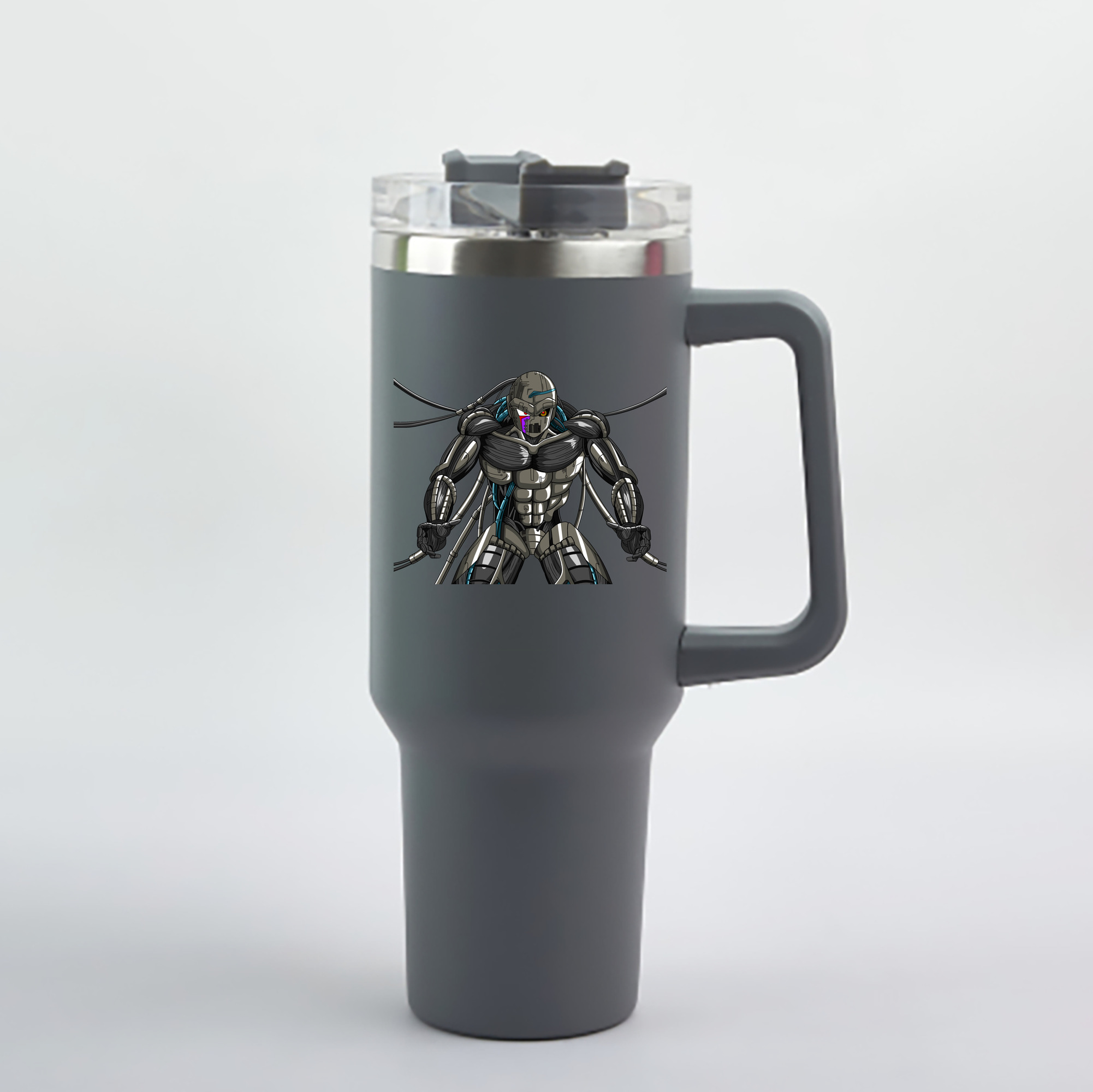 （画像用） ドラゴンボール DRAGON BALL 1200mL車用タンブラー - クリスタルステッカー（プラスチックストロー付き）
