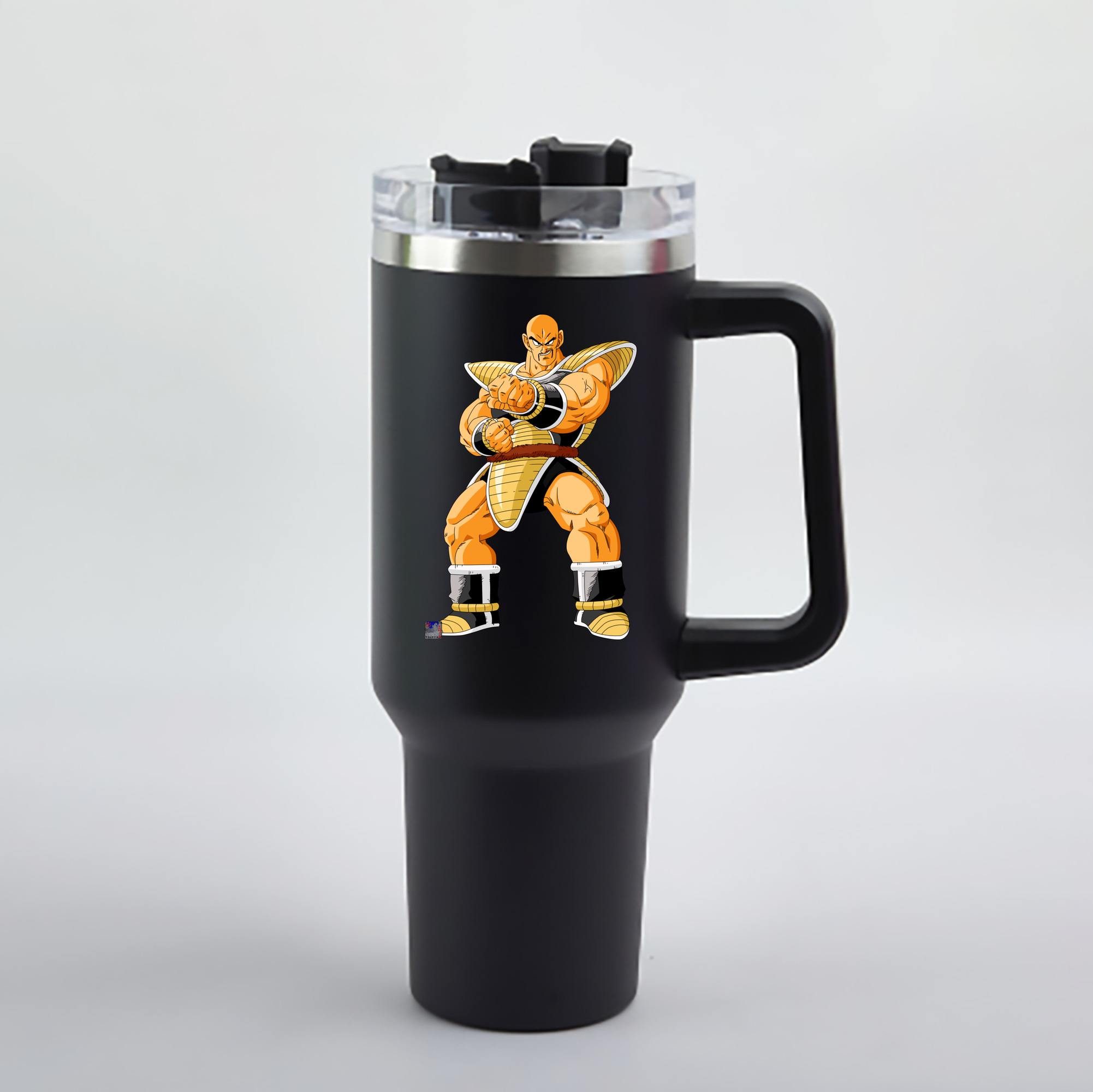 （画像用） ドラゴンボール DRAGON BALL 1200mL車用タンブラー - クリスタルステッカー（プラスチックストロー付き）