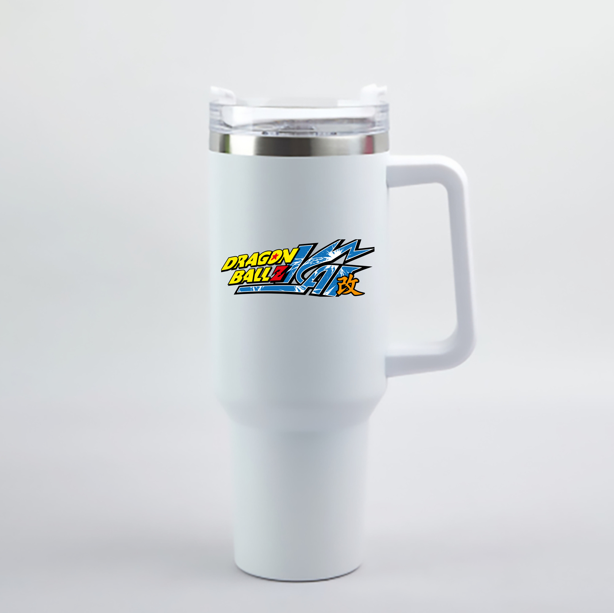 （画像用） ドラゴンボール DRAGON BALL 1200mL車用タンブラー - クリスタルステッカー（プラスチックストロー付き）