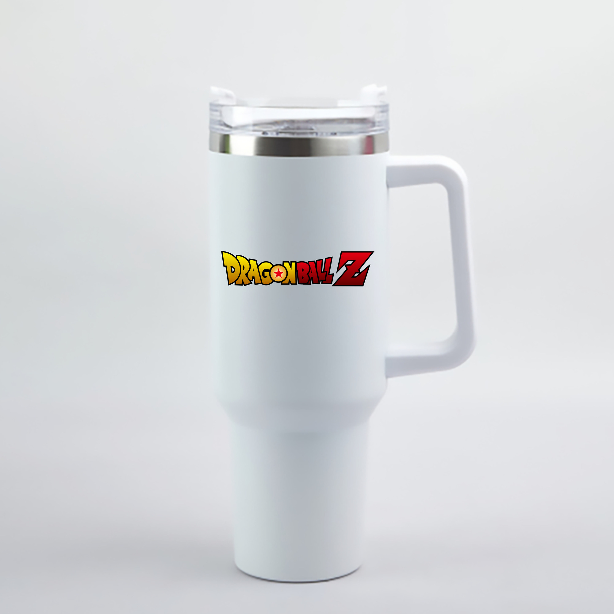 （画像用） ドラゴンボール DRAGON BALL 1200mL車用タンブラー - クリスタルステッカー（プラスチックストロー付き）