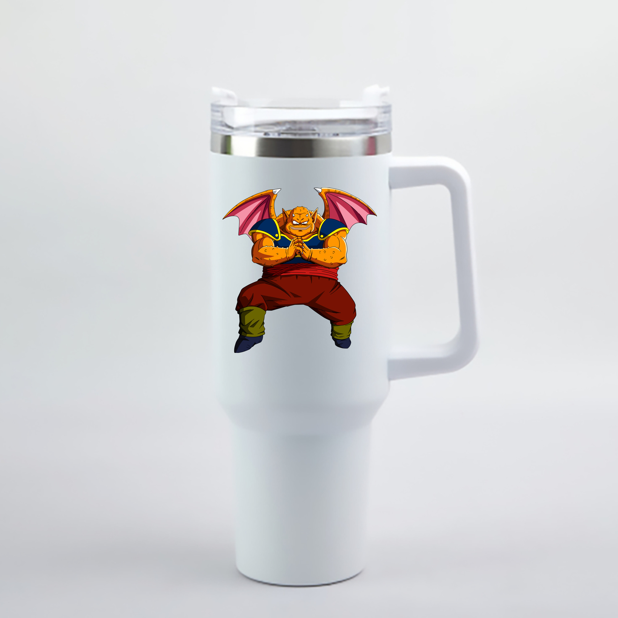 （画像用） ドラゴンボール DRAGON BALL 1200mL車用タンブラー - クリスタルステッカー（プラスチックストロー付き）