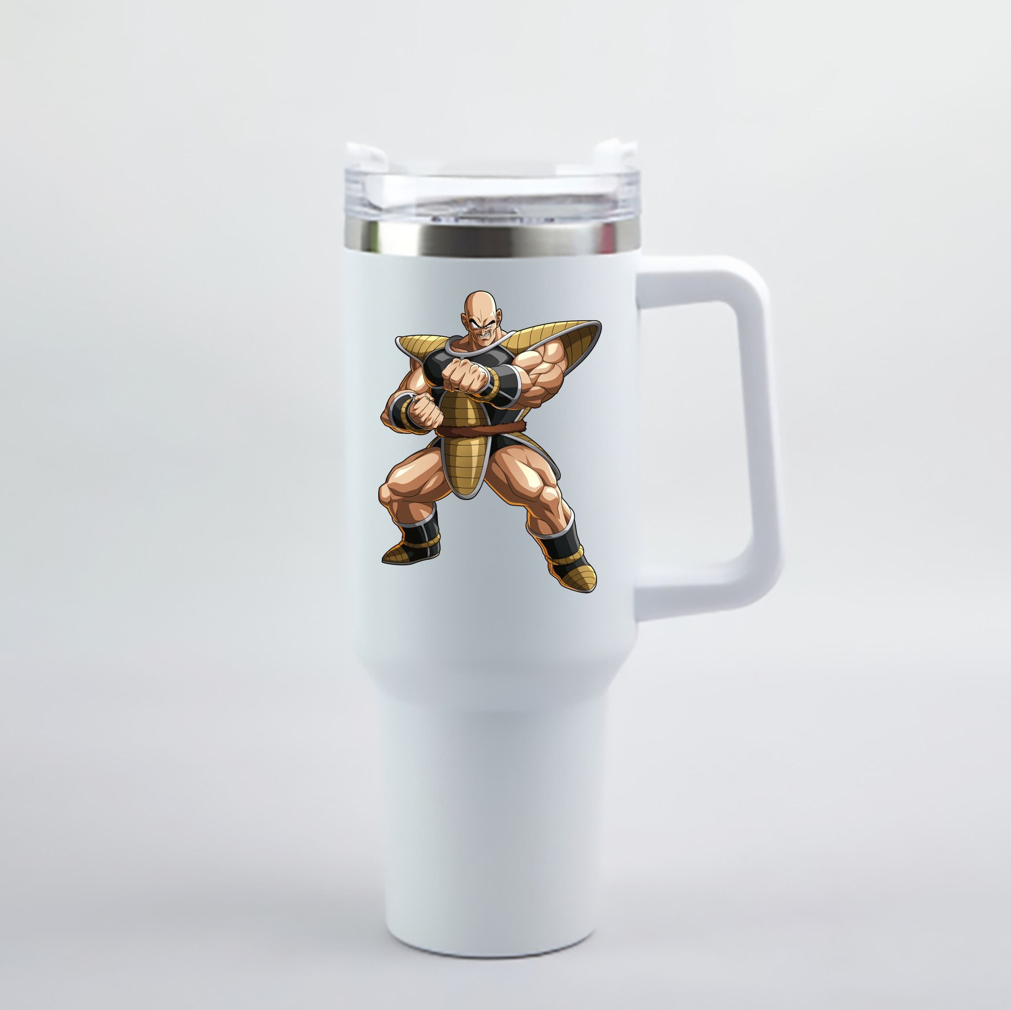 （画像用） ドラゴンボール DRAGON BALL 1200mL車用タンブラー - クリスタルステッカー（プラスチックストロー付き）