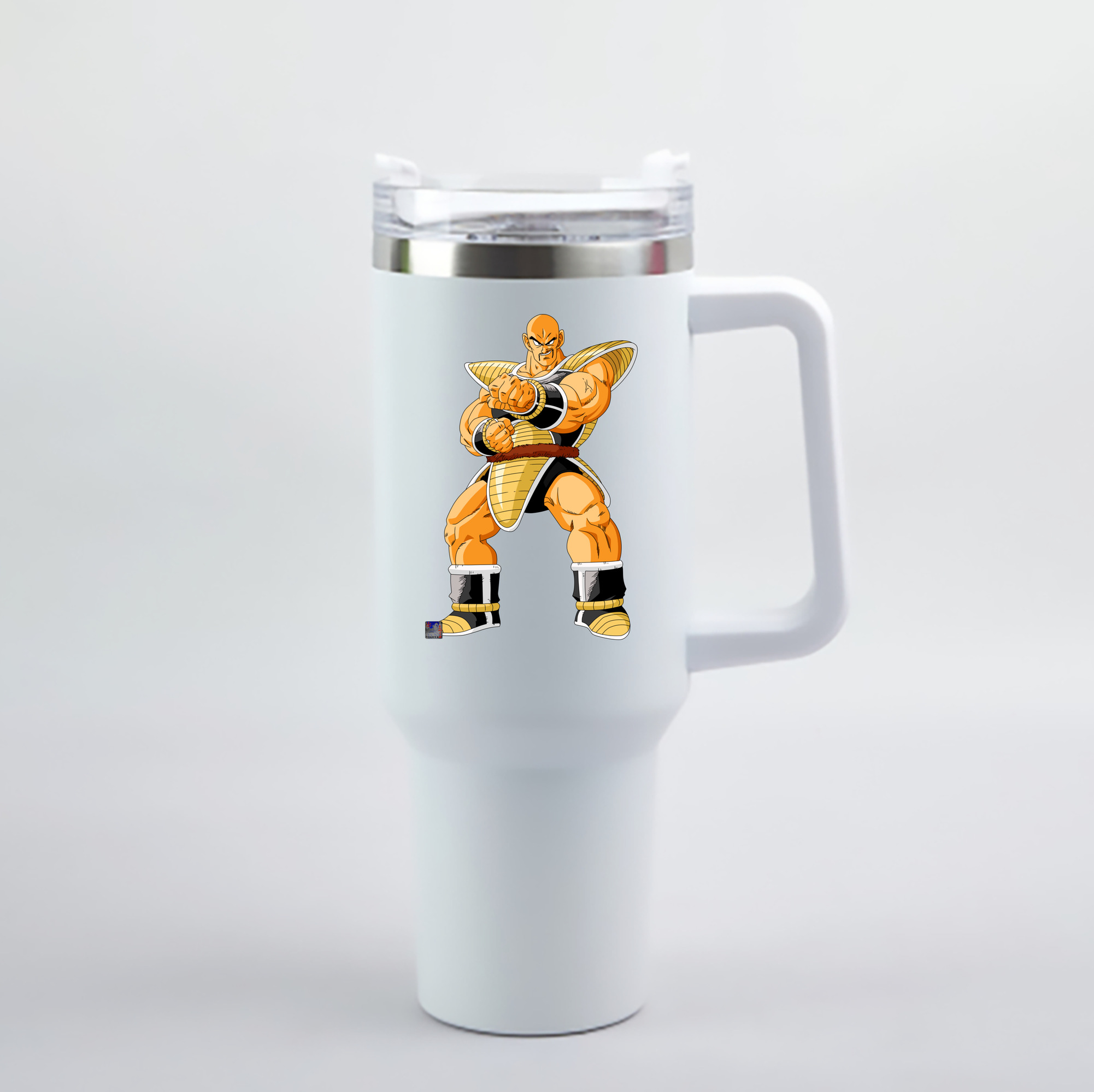 （画像用） ドラゴンボール DRAGON BALL 1200mL車用タンブラー - クリスタルステッカー（プラスチックストロー付き）