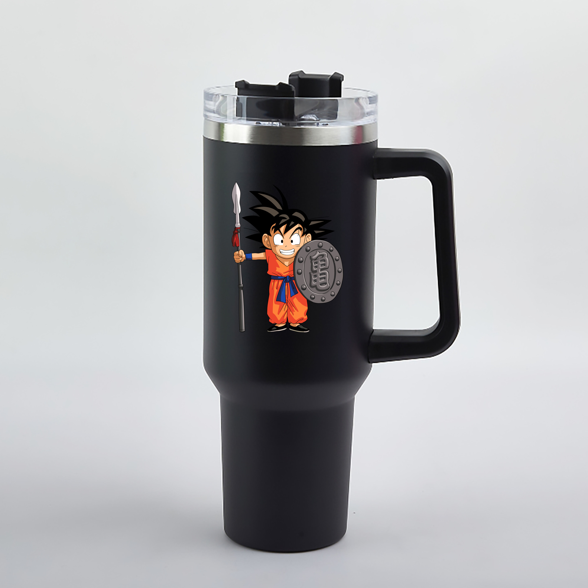 （画像用） ドラゴンボール 孫悟空（そん ごくう）Son Goku カカロット DRAGON BALL Kakarotto 1200mL車用タンブラー（カラープリント）