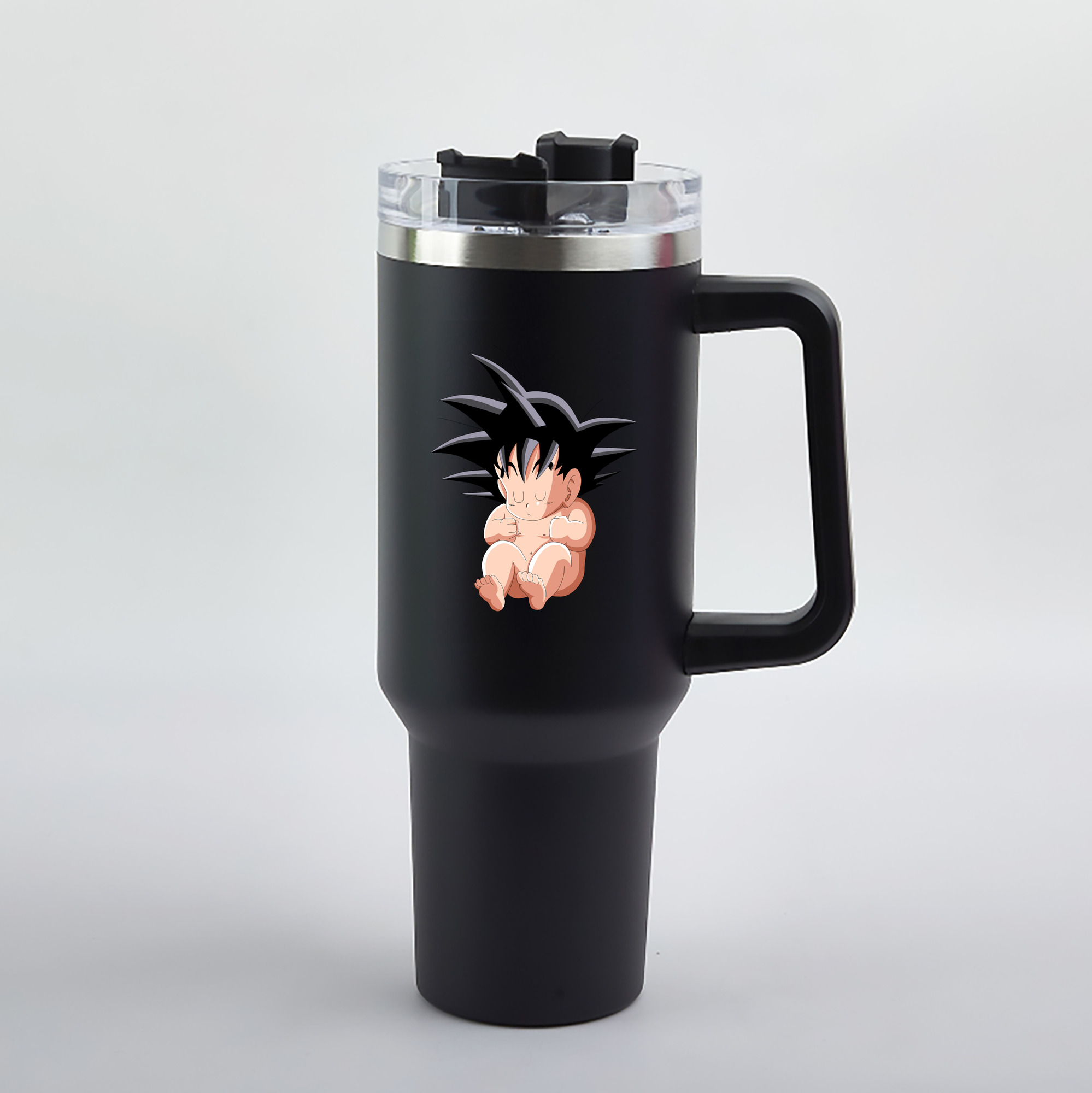 （画像用） ドラゴンボール 孫悟空（そん ごくう）Son Goku カカロット DRAGON BALL Kakarotto 1200mL車用タンブラー（カラープリント）