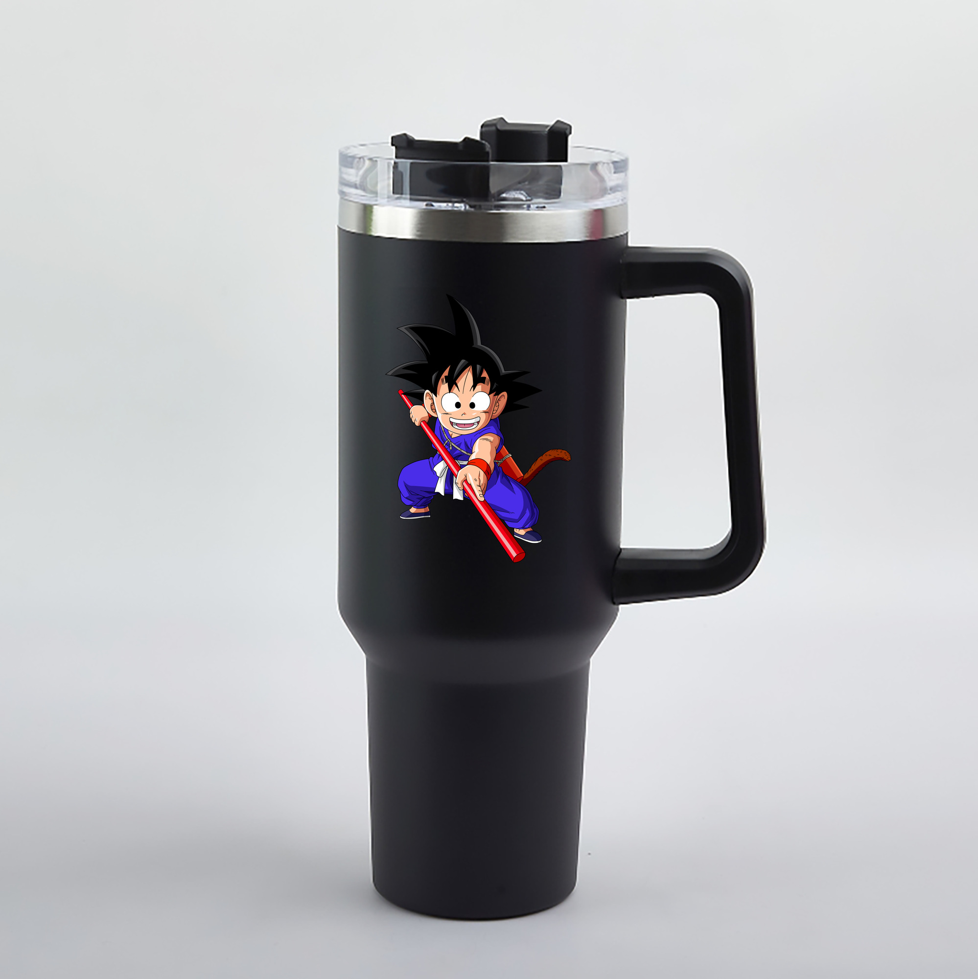 （画像用） ドラゴンボール 孫悟空（そん ごくう）Son Goku カカロット DRAGON BALL Kakarotto 1200mL車用タンブラー（カラープリント）