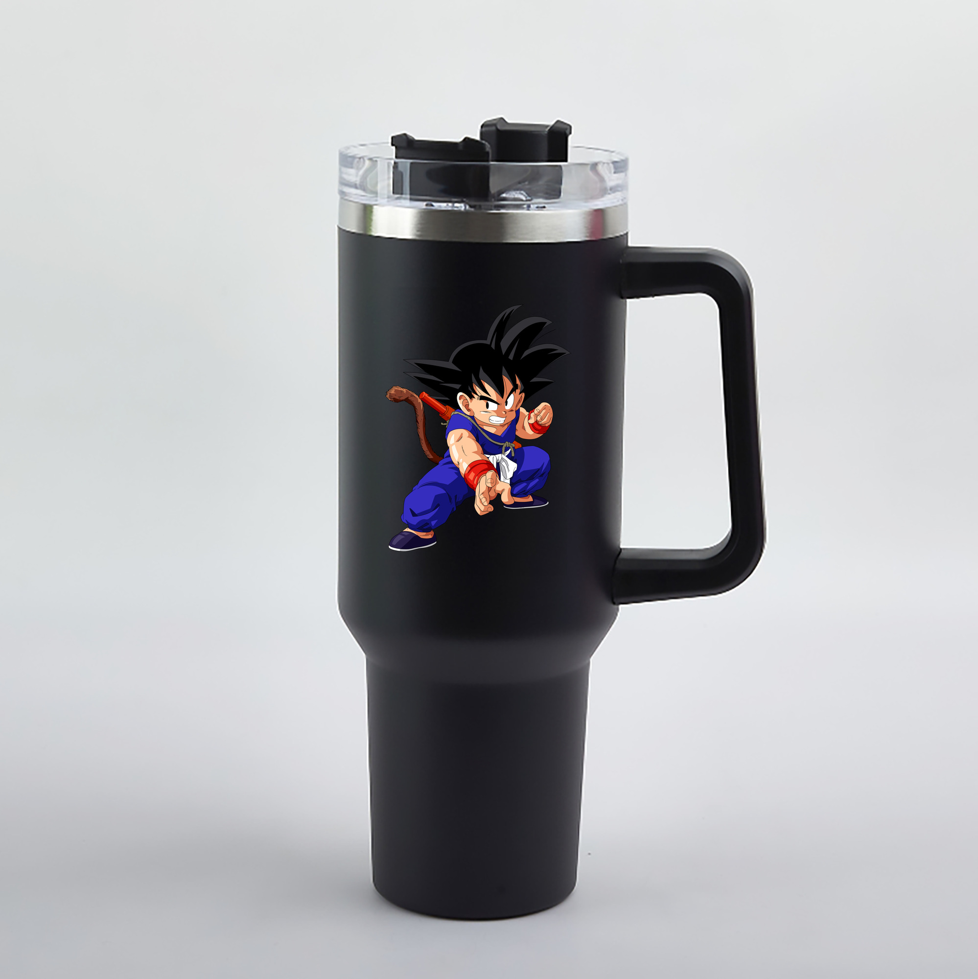 （画像用） ドラゴンボール 孫悟空（そん ごくう）Son Goku カカロット DRAGON BALL Kakarotto 1200mL車用タンブラー（カラープリント）