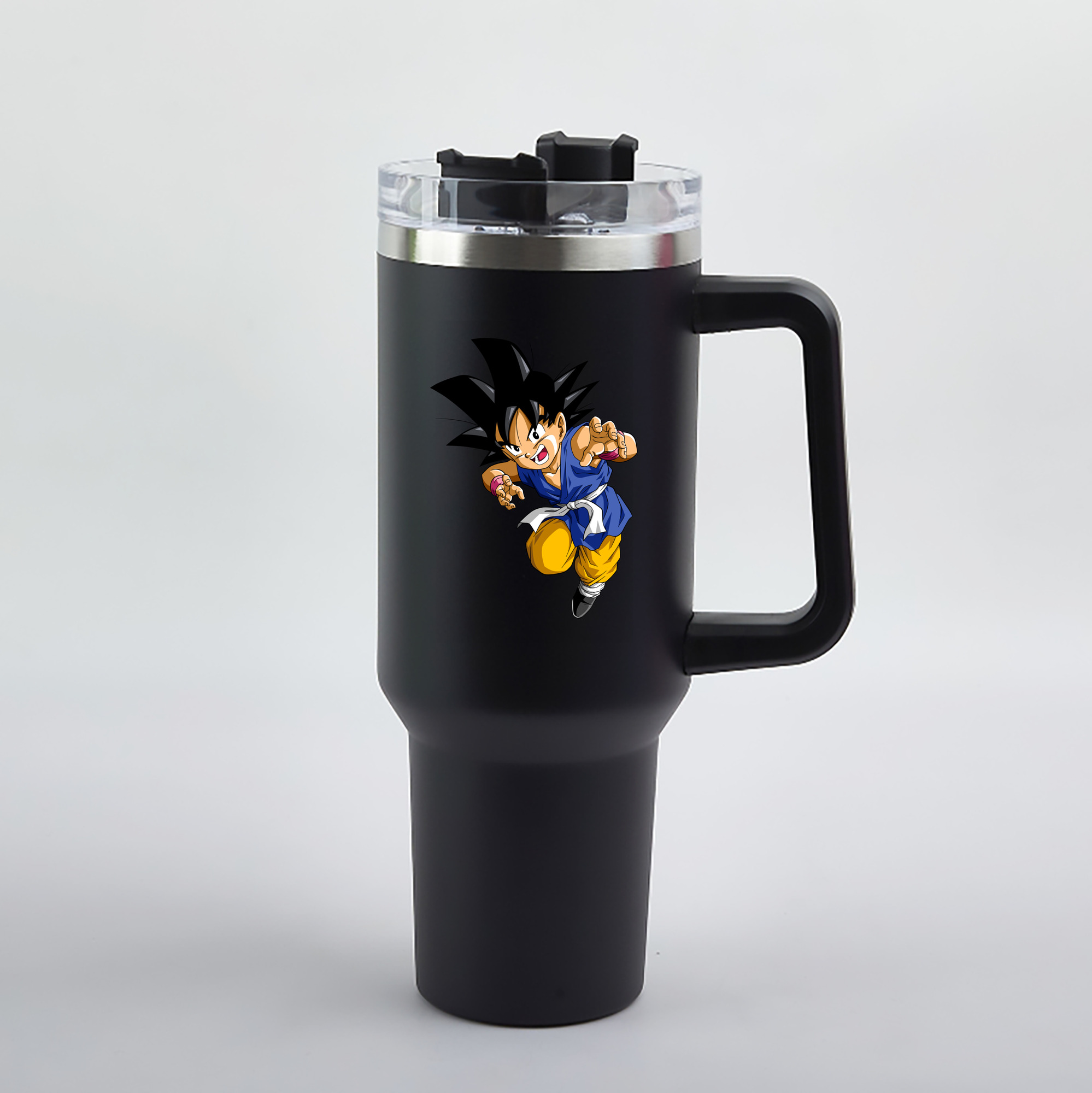 （画像用） ドラゴンボール 孫悟空（そん ごくう）Son Goku カカロット DRAGON BALL Kakarotto 1200mL車用タンブラー（カラープリント）